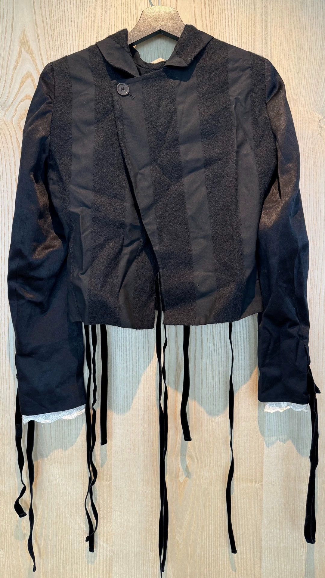 Ann Demeulemeester ANN DEMEULEMEESTER Lace Blazer Collectible Beautiful Size XS / US 0-2 / IT 36-38 - 4 Thumbnail