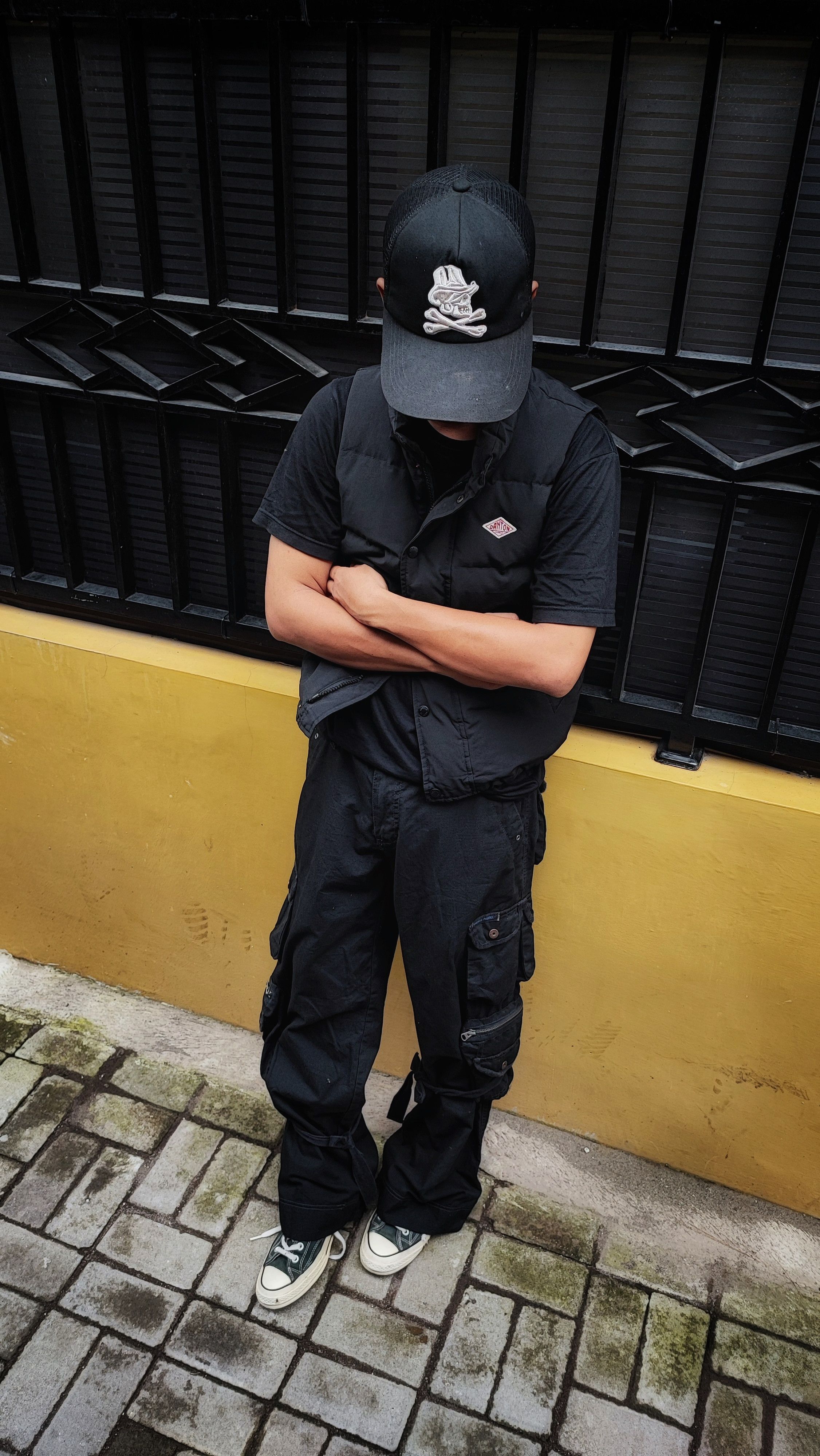 Japanese Brand 🎸Hendrix Project Archival 3d flared cargos🎸 Size US 36 / EU 52 - 6 Thumbnail