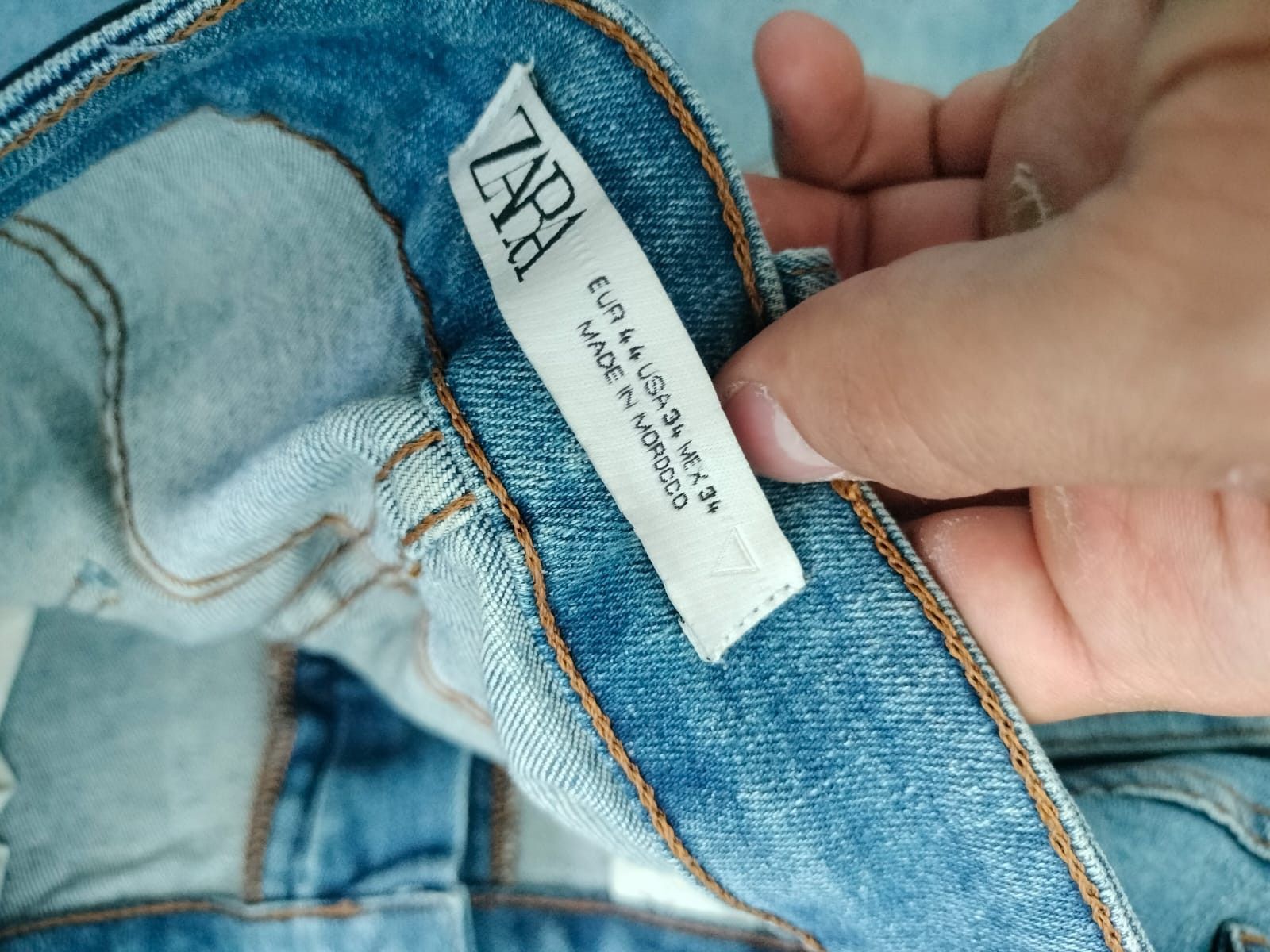 Zara zara jeans gray Size US 28 / EU 44 - 3 Thumbnail