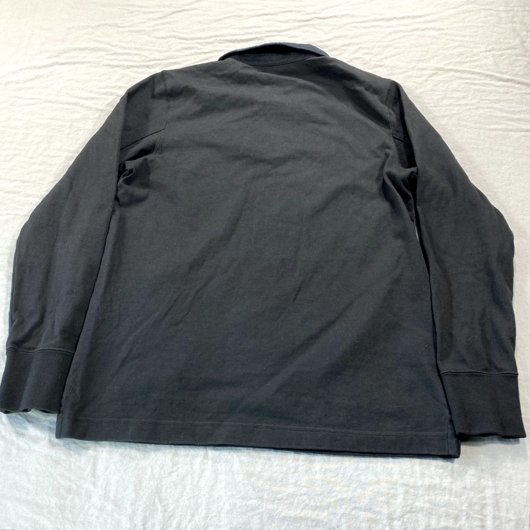 Adidas Adidas Rugby Polo Shirt Mens Small Black Size US S / EU 44-46 / 1 - 2 Thumbnail