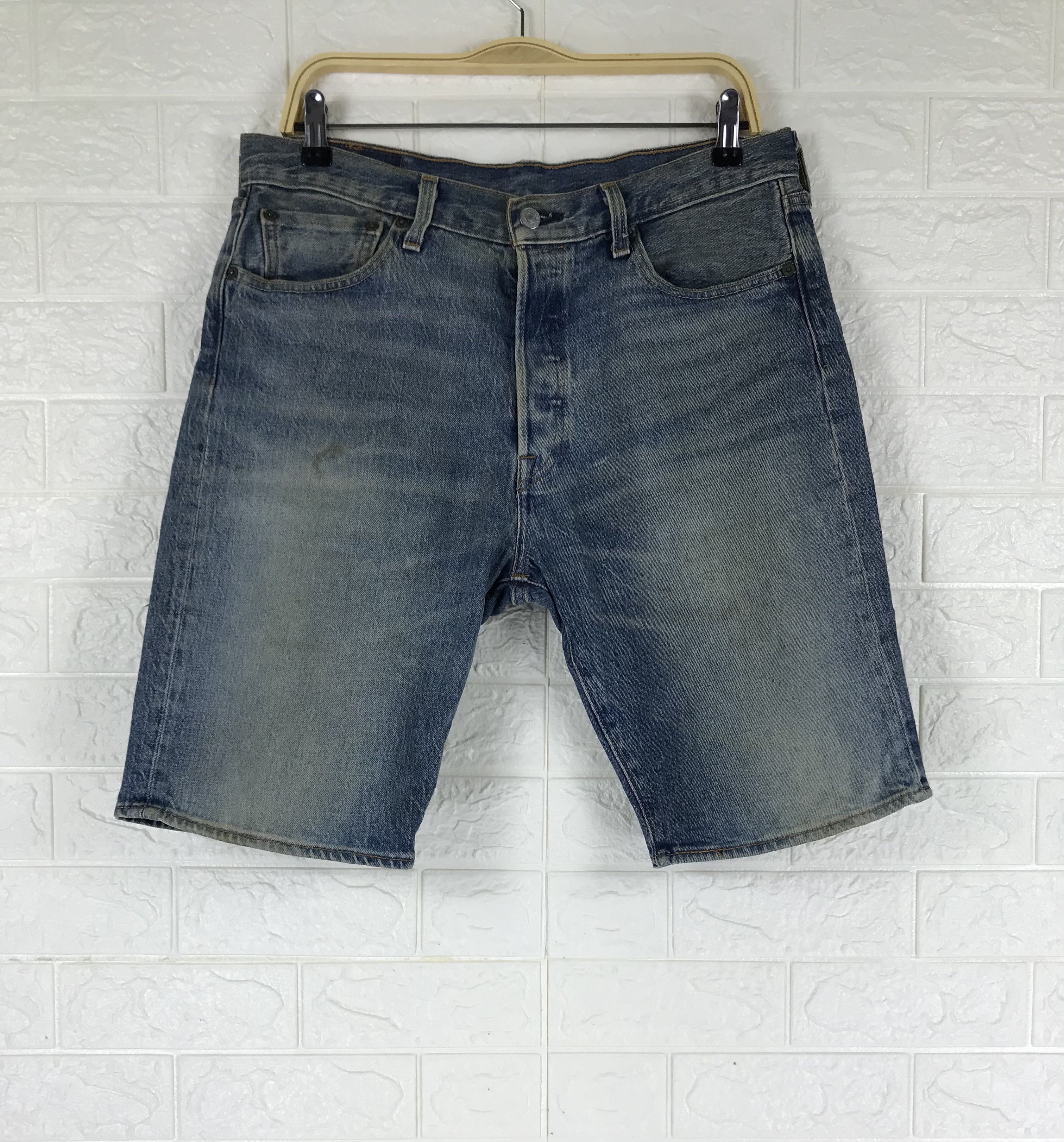 Levi's Vintage Levi's 501 Rusty Wash Short Jeans Size US 32 / EU 48 - 1 Thumbnail