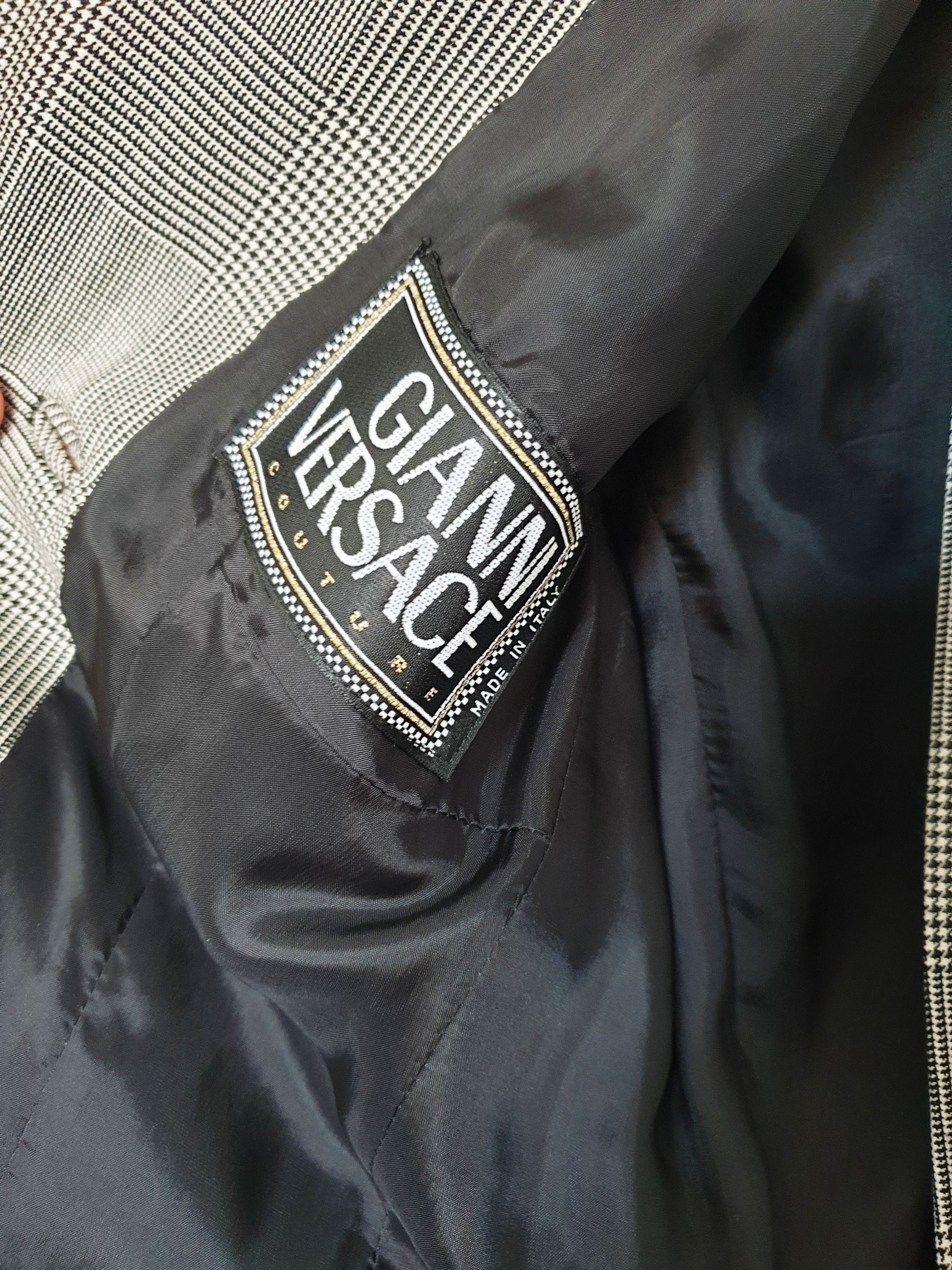 Versace Gianni Versace Vintage Suit Set Blazer tailleur Trousers Size M / US 6-8 / IT 42-44 - 5 Thumbnail