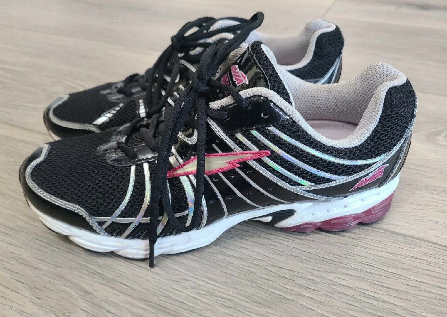 Avia Avia 5014 Tennis Shoes Size 9 Black Pink Sneakers Size US 9 / IT 39 - 1 Thumbnail