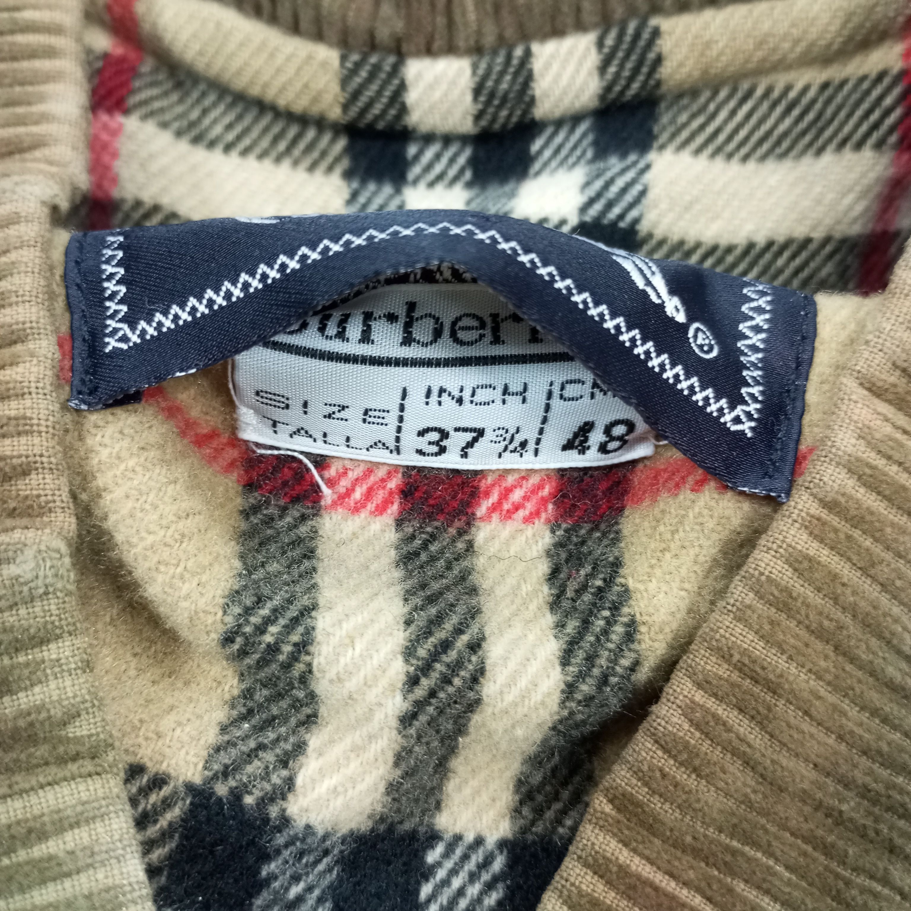 Burberry × Vintage Burberrys Fashion Style Pocket Design Velvet Vest Size US M / EU 48-50 / 2 - 9 Thumbnail