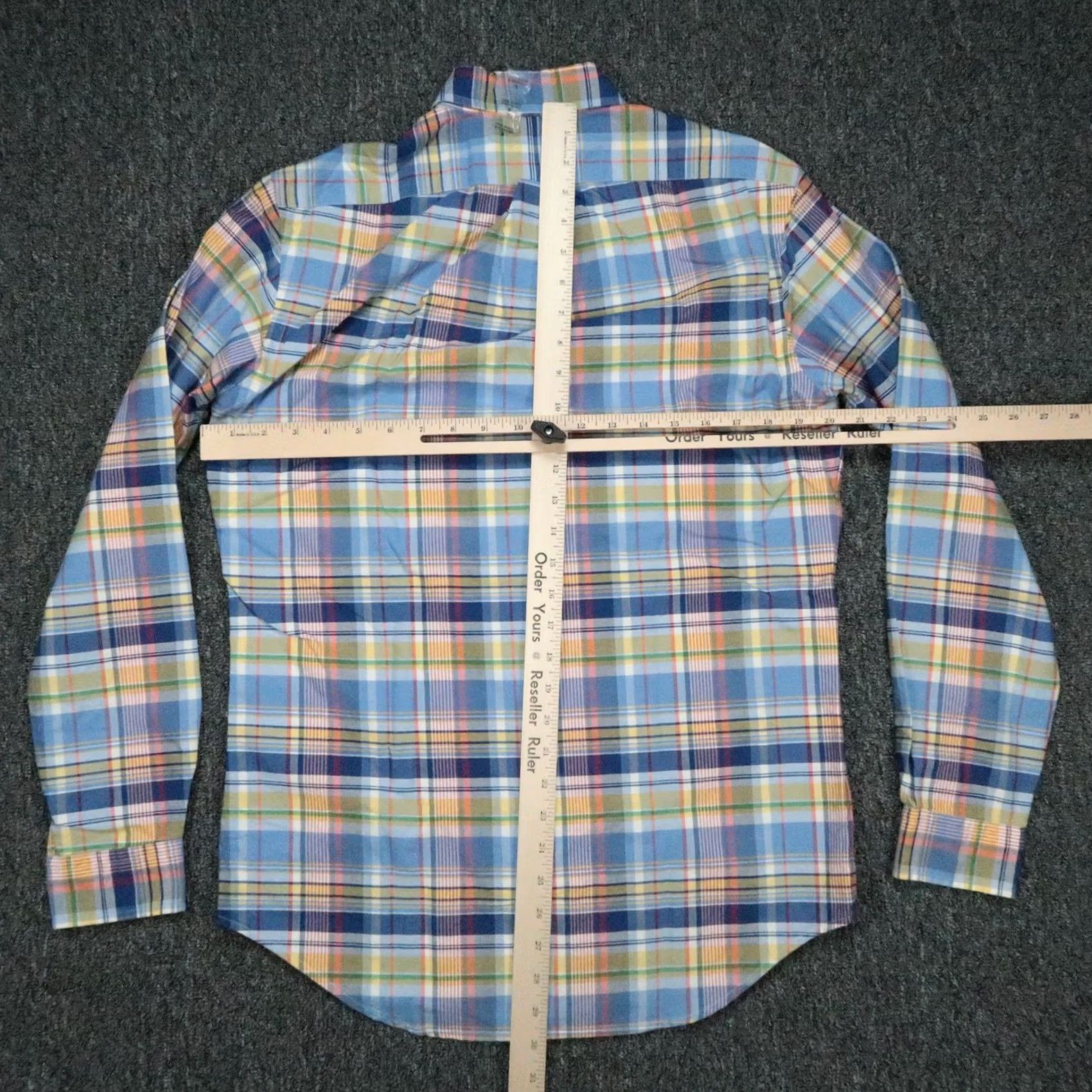 Ralph Lauren Ralph Lauren Mens Small Blue Red Plaid Long Sleeve Button-Down NWT Size US S / EU 44-46 / 1 - 6 Thumbnail