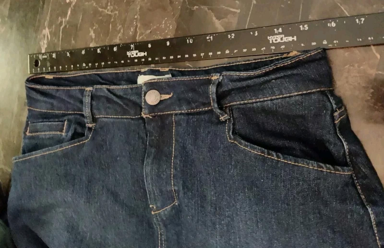 James Perse Per Se Denim Blue Jean Pencil Skirt 8 Wash 29 Short No Slit Size 30" / US 8 / IT 44 - 8 Thumbnail