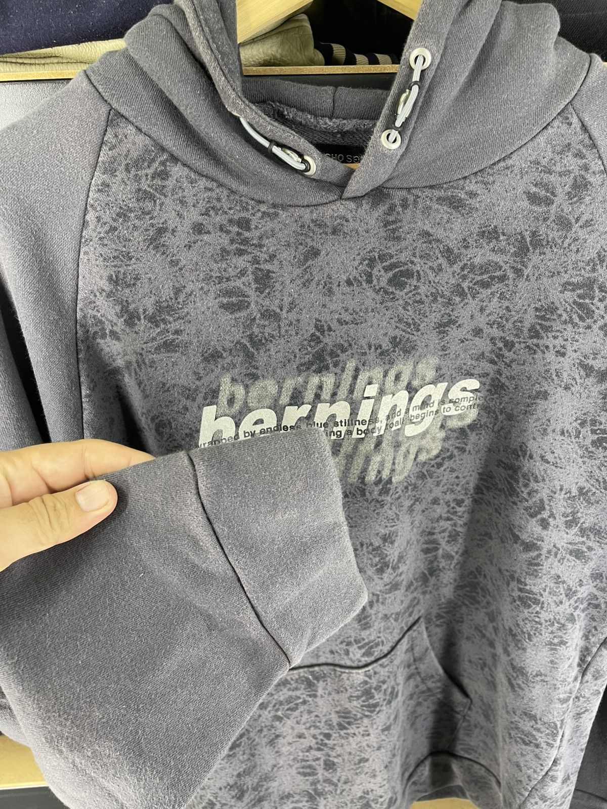 BERNINGS SHO Bernings Sho Punk Style Hoodie Size US L / EU 52-54 / 3 - 8 Thumbnail