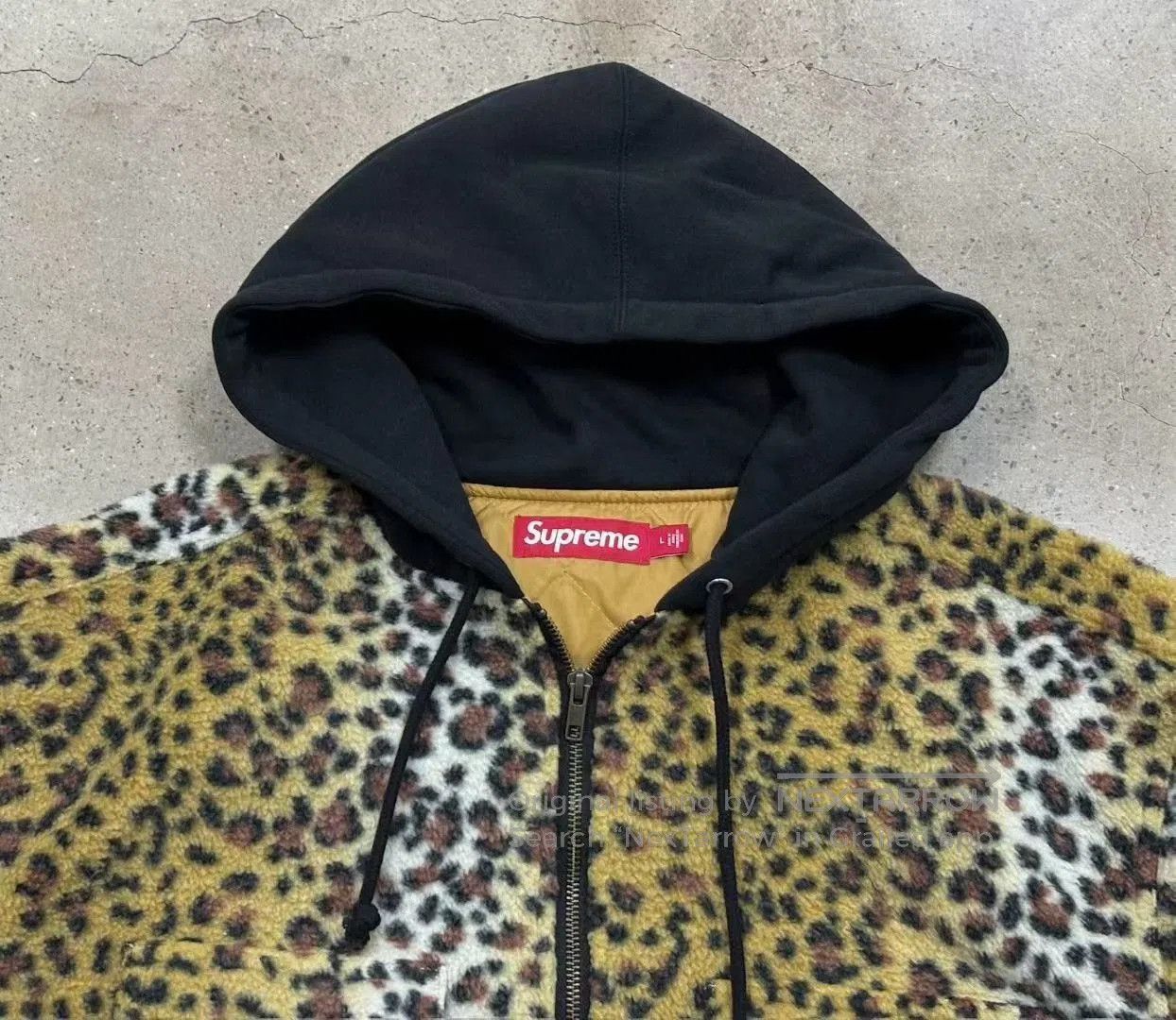 Supreme Supreme FW23 WEEK11 Fleece Zip Hooded Shirt. Size US L / EU 52-54 / 3 - 3 Thumbnail