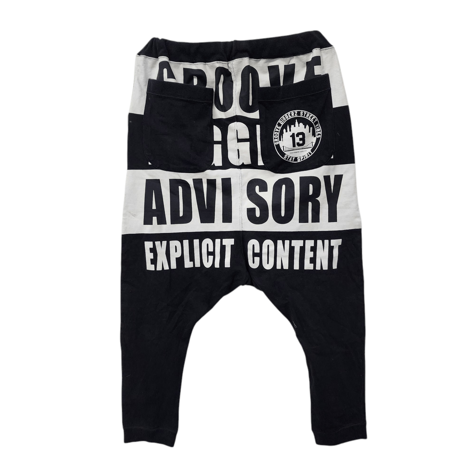 Beauty Beast Diggerz Stylish Baggy Harem Sweatpant Size US 30 / EU 46 - 2 Thumbnail