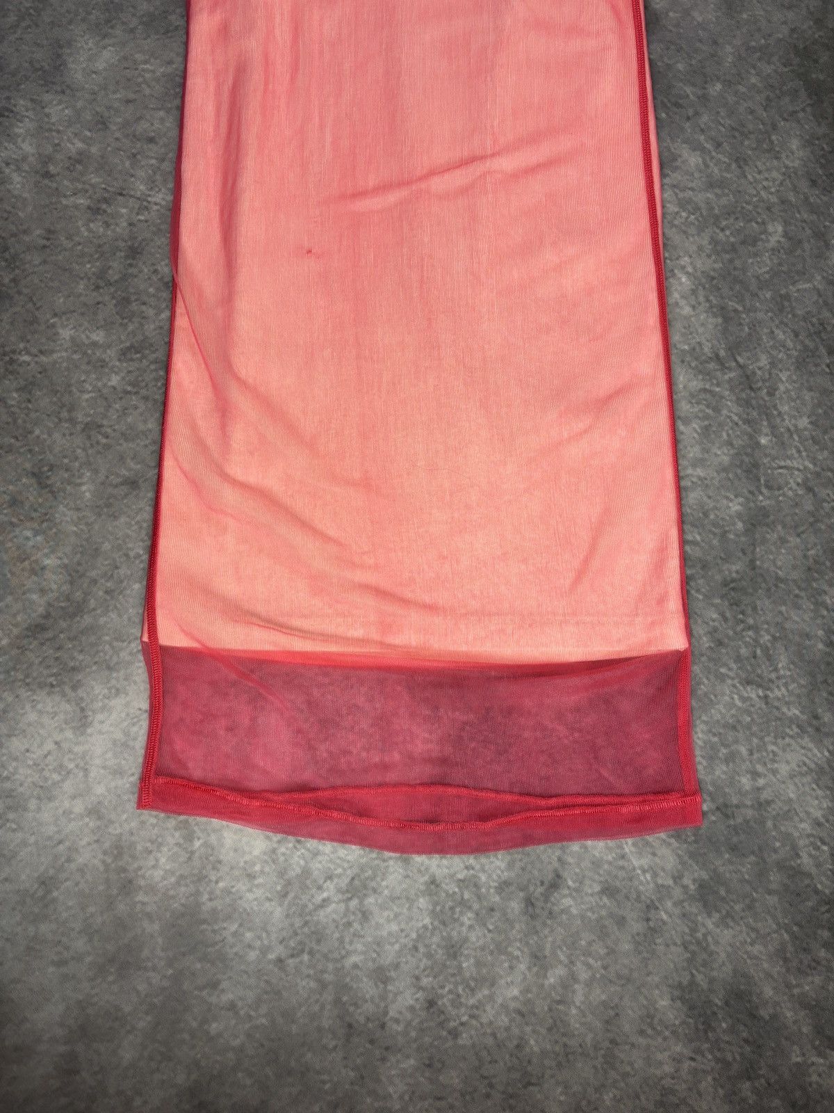 Helmut Lang Helmet Lang Tank Top Dress Long Sheer Double Layer Ribbed Size M / US 6-8 / IT 42-44 - 13 Thumbnail