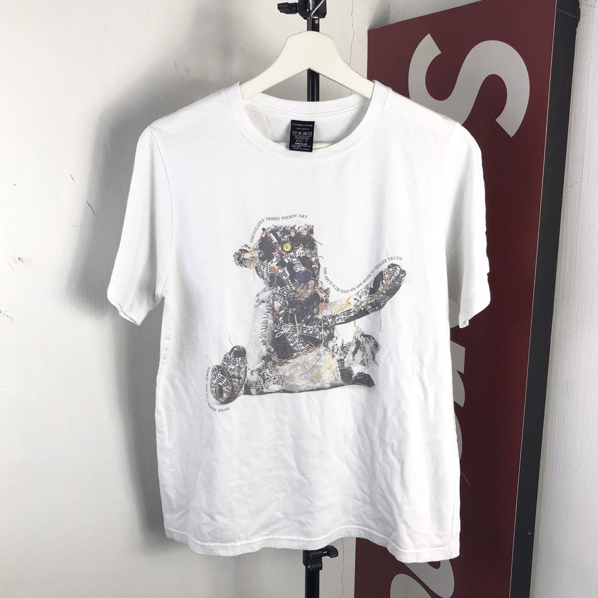 Vintage uncivilized fuckin art ’ shirt Size US M / EU 48-50 / 2 - 1 Thumbnail