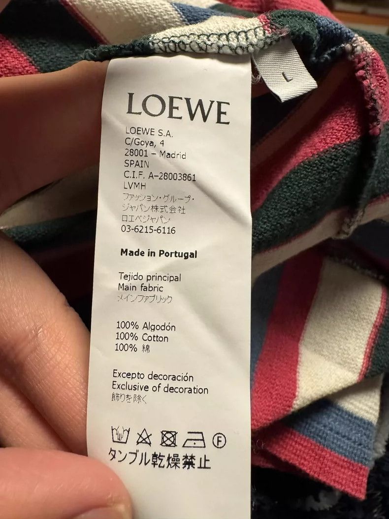 Loewe loewe Striped short sleeves 2505-Nextarrow Size US L / EU 52-54 / 3 - 4 Thumbnail