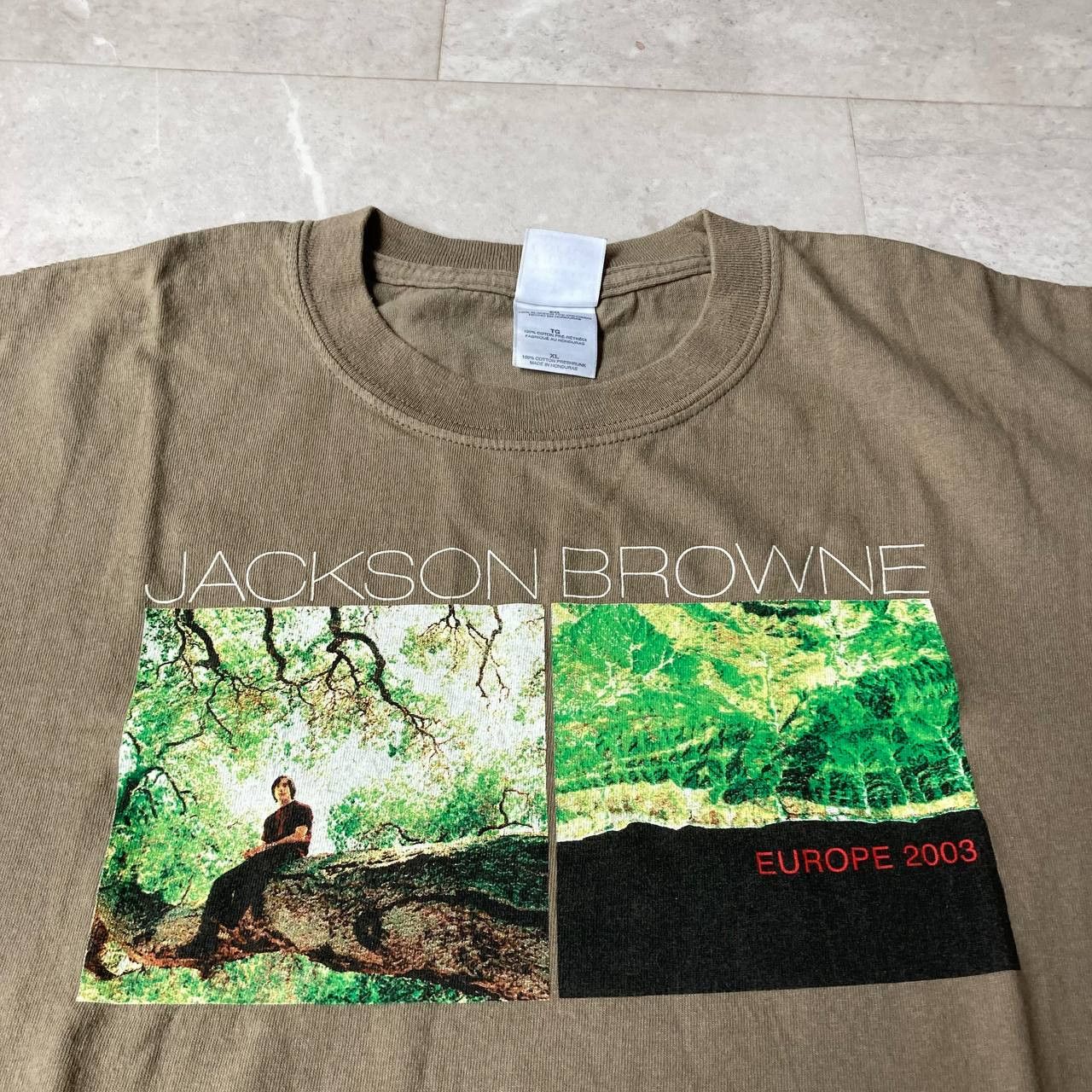 Band Tees Vintage Jackson Browne Folk Classic Rock Band Tour Tee Size US XL / EU 56 / 4 - 2 Thumbnail