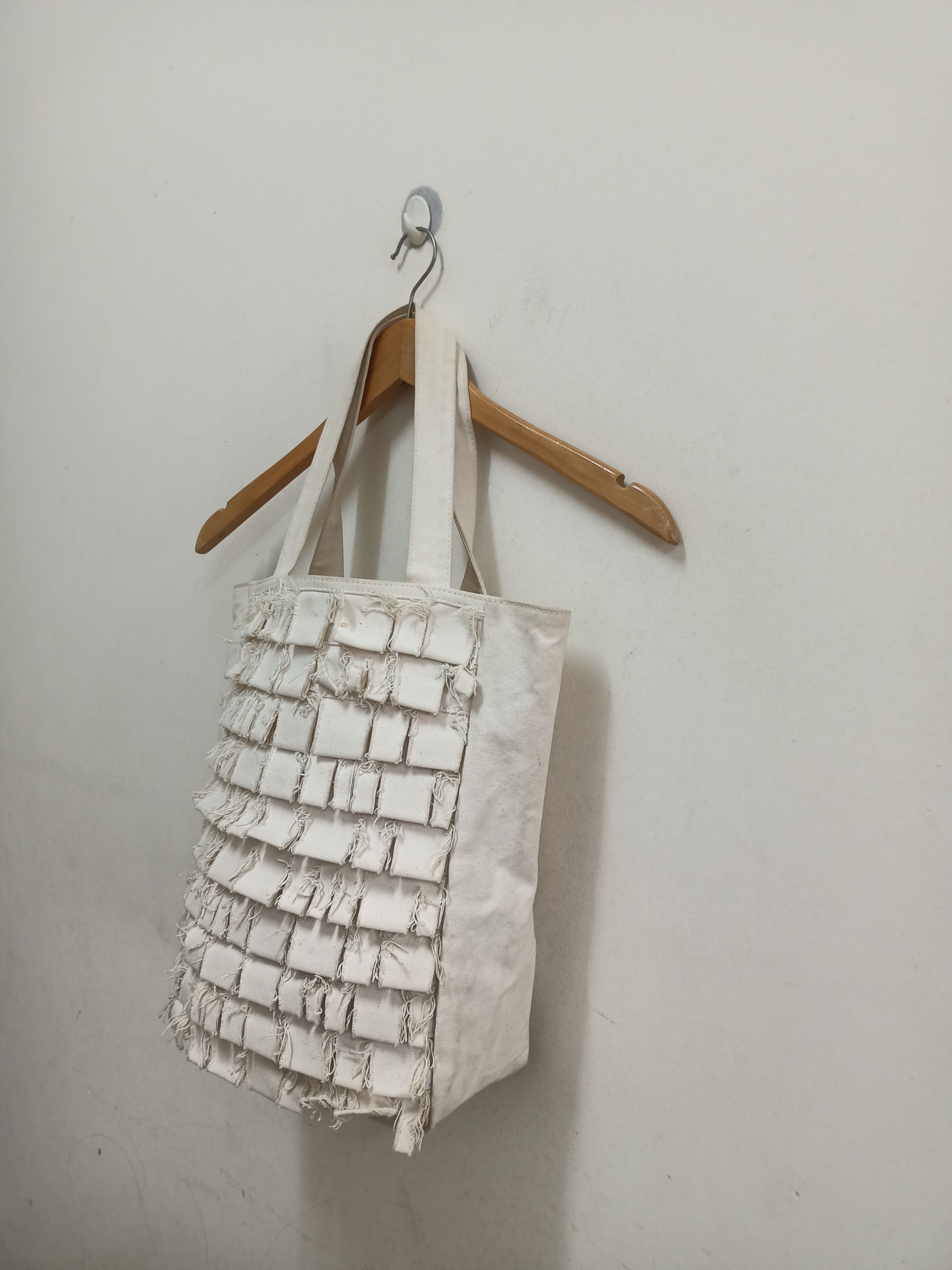CABANE de ZUCCa Rare Cabane de Zucca hard canvas tote bag Size ONE SIZE - 3 Thumbnail