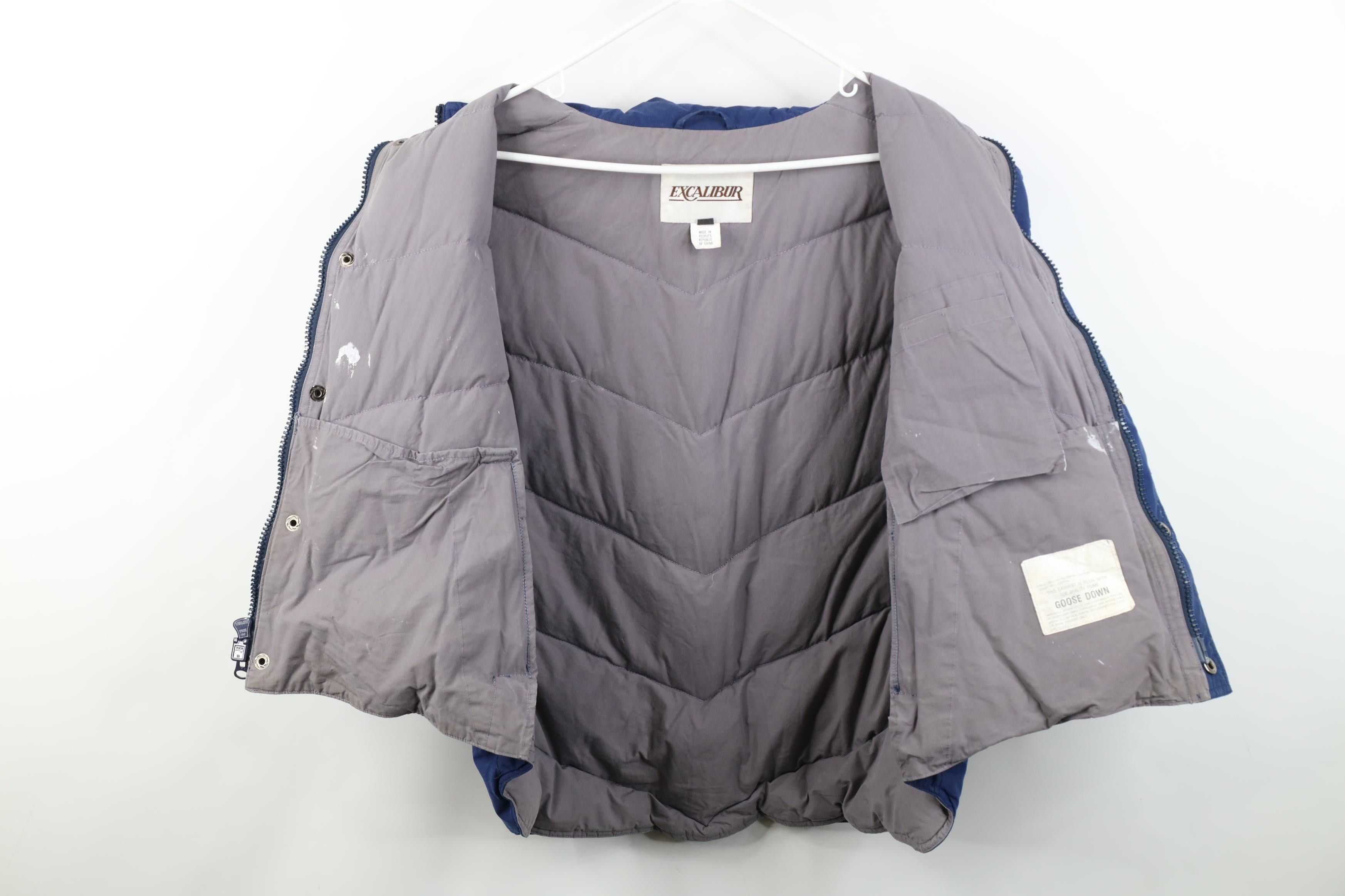 Vintage Vintage 90s Streetwear Goose Down Fill Puffer Vest Jacket Size US L / EU 52-54 / 3 - 9 Thumbnail