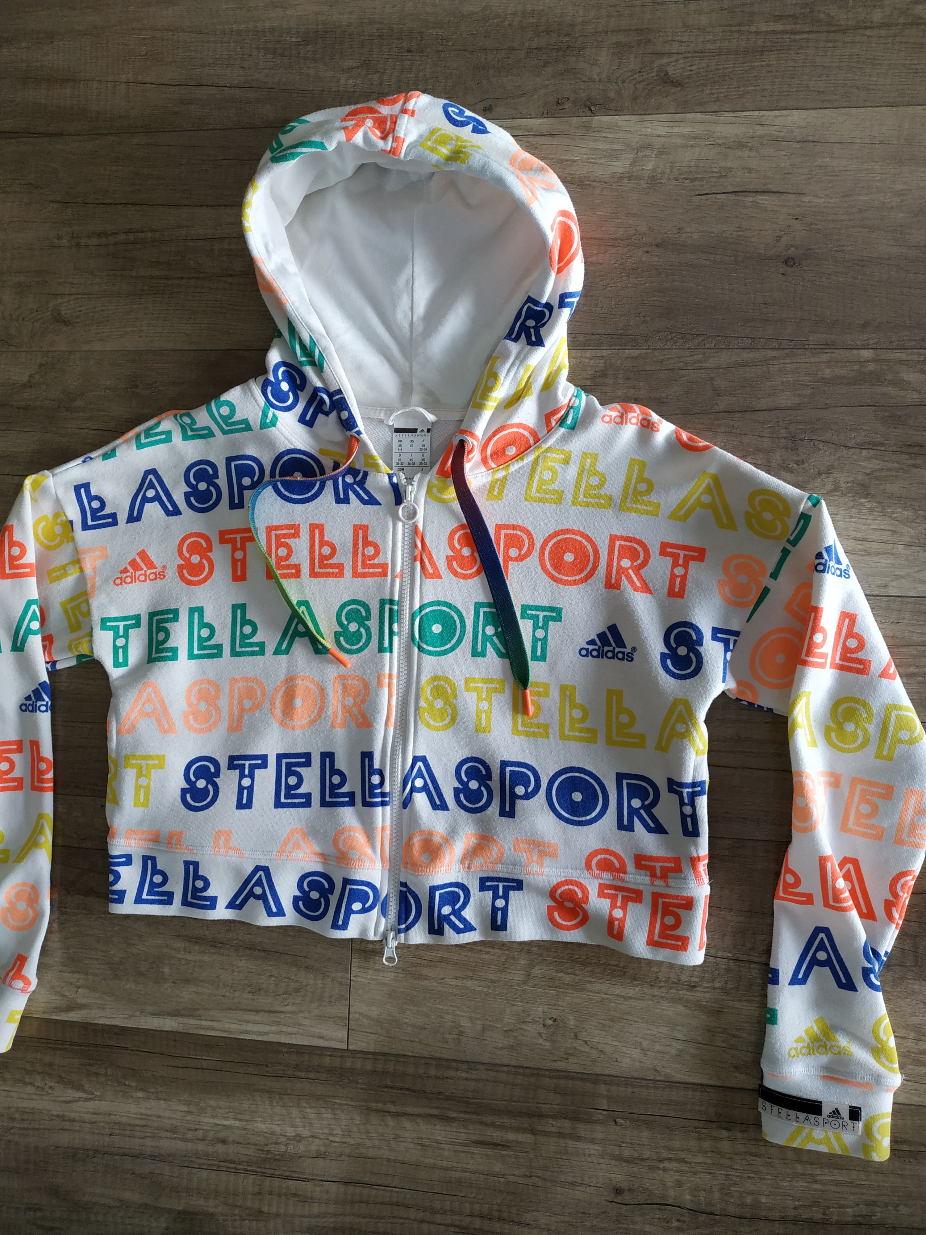Adidas × Stella McCartney Adidas x Stella McCartney Women's Full Zip Hoodie, s. XS Size XS / US 0-2 / IT 36-38 - 2 Thumbnail