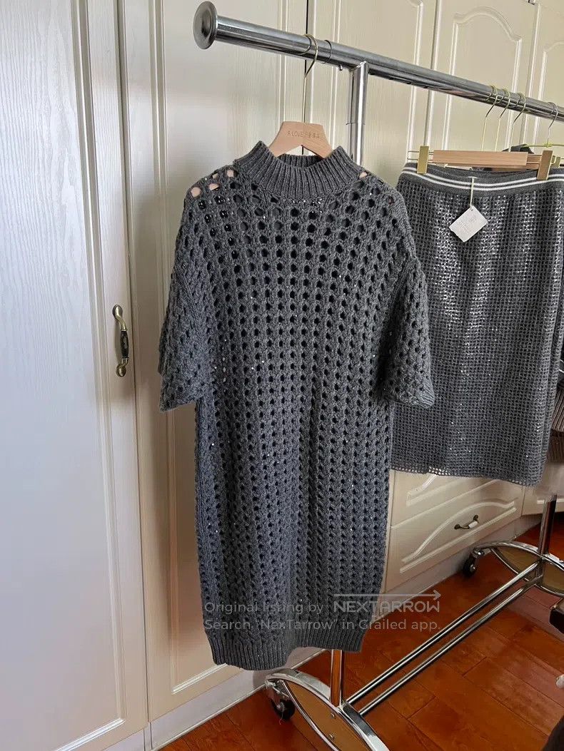 Brunello Cucinelli Brunello Cucinelli Two-Piece Dress Size XS / US 0-2 / IT 36-38 - 1 Thumbnail