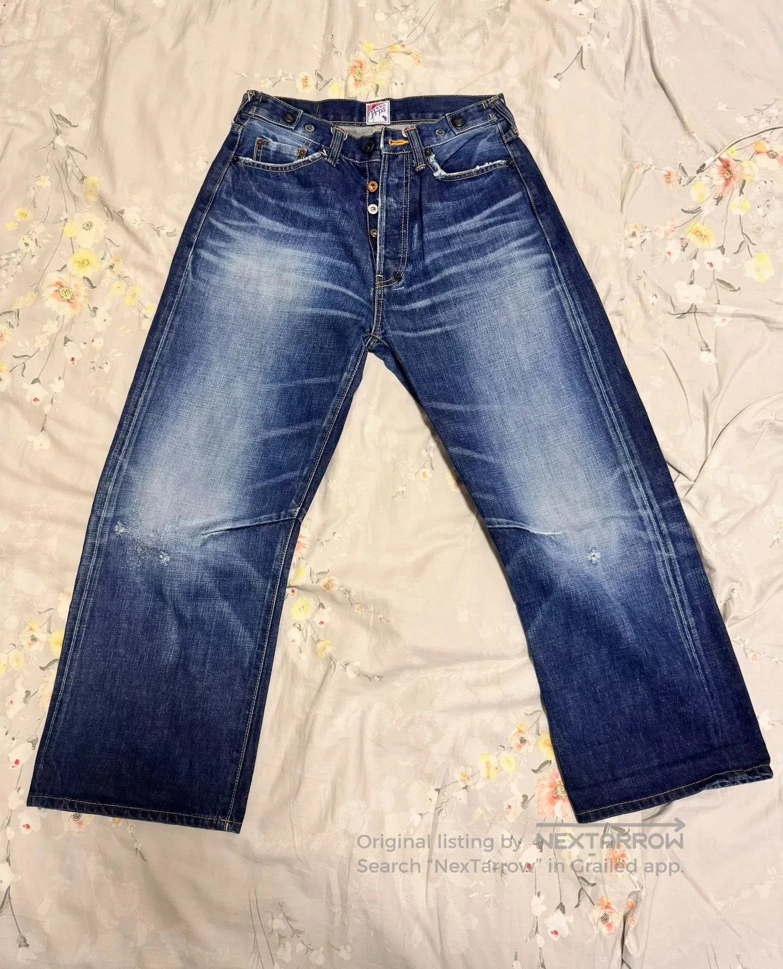 Prps PRPS Japan Washed Distressed Jeans. Size US 30 / EU 46 - 1 Thumbnail
