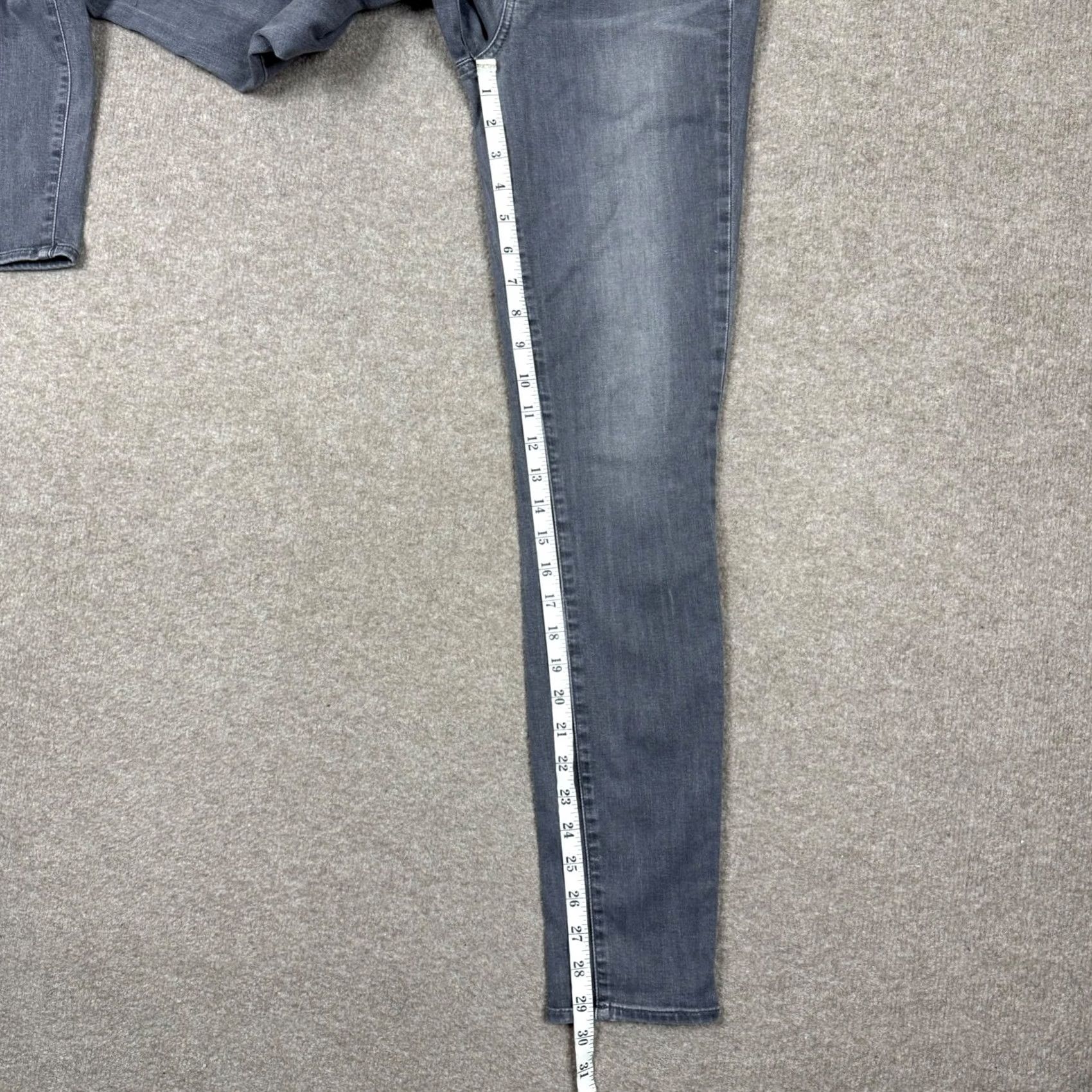 Paige Paige Jeans Womens Size 27 Gray Verdugo Ultra Skinny Denim Jeans Ladies 27 Grey Skinny Womens Slim Denim 90s? Size 27" / US 4 / IT 40 - 3 Thumbnail