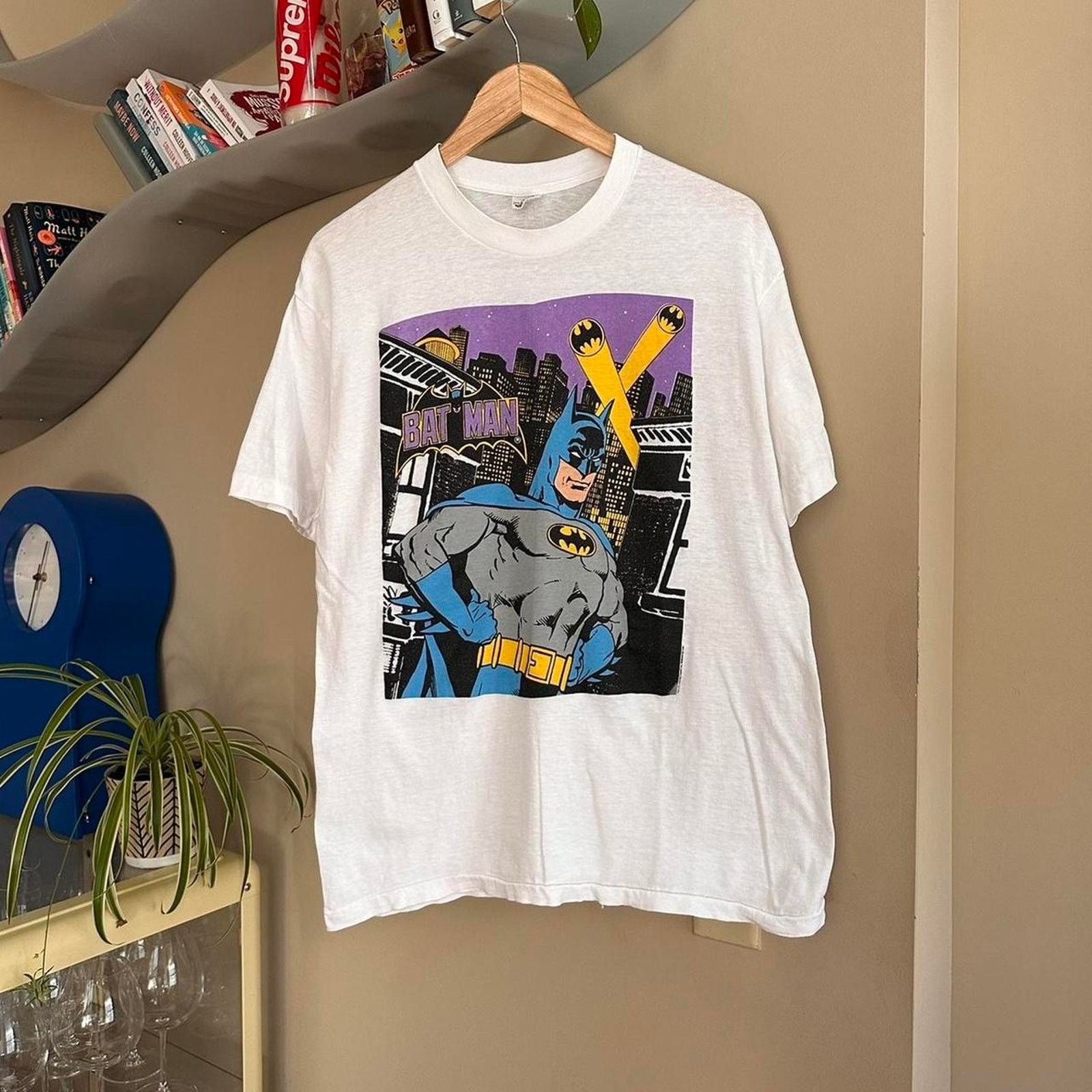DC Comics × Vintage Vintage Batman Dc Comics Shirt Size XL Size US XL / EU 56 / 4 - 1 Thumbnail