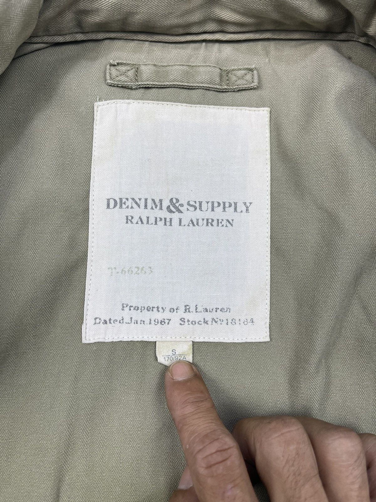 Denim & Supply Ralph Lauren Vintage DENIM AND SUPPLY RALPH LAUREN M65 Field Jacket Size US S / EU 44-46 / 1 - 17 Thumbnail