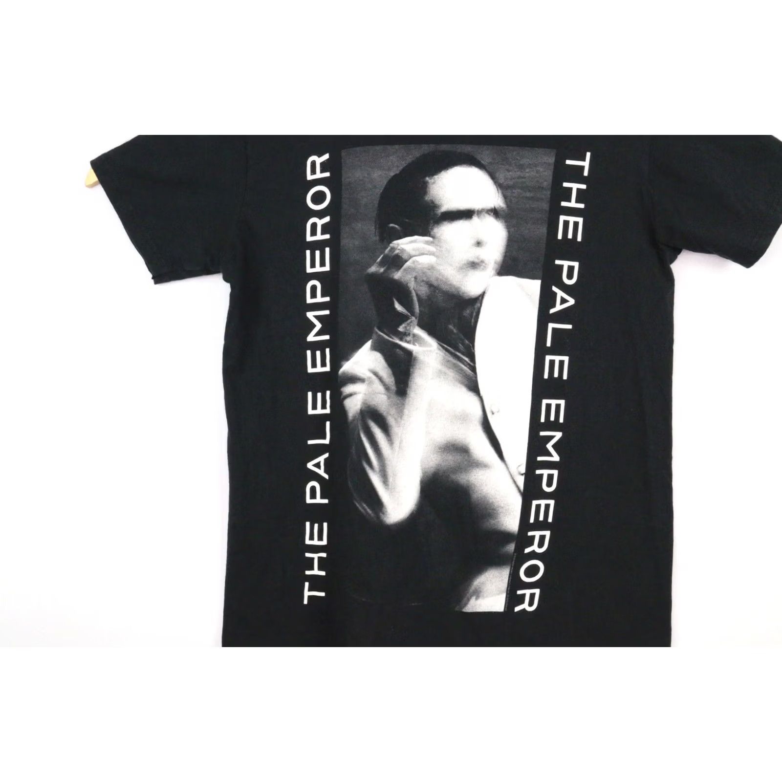 Greats Marilyn Manson The Pale Emperor Tshirt 2 Sided Black Short Sleeve Crew Neck Graphic Tee Size Small MENS Size US S / EU 44-46 / 1 - 2 Thumbnail