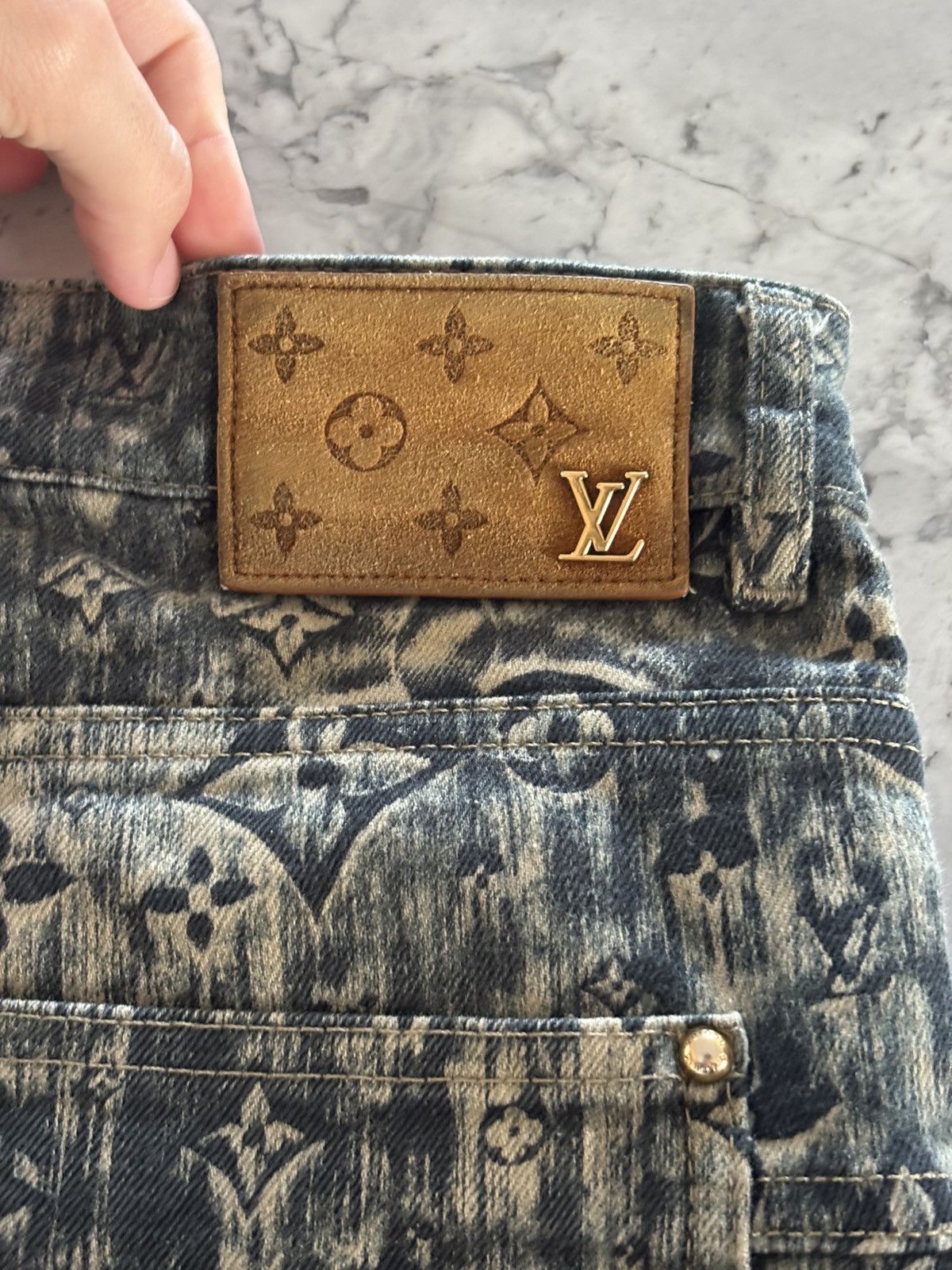 Louis Vuitton Louis Vuitton Monogram Tailored Jeans Size US 33 - 4 Thumbnail