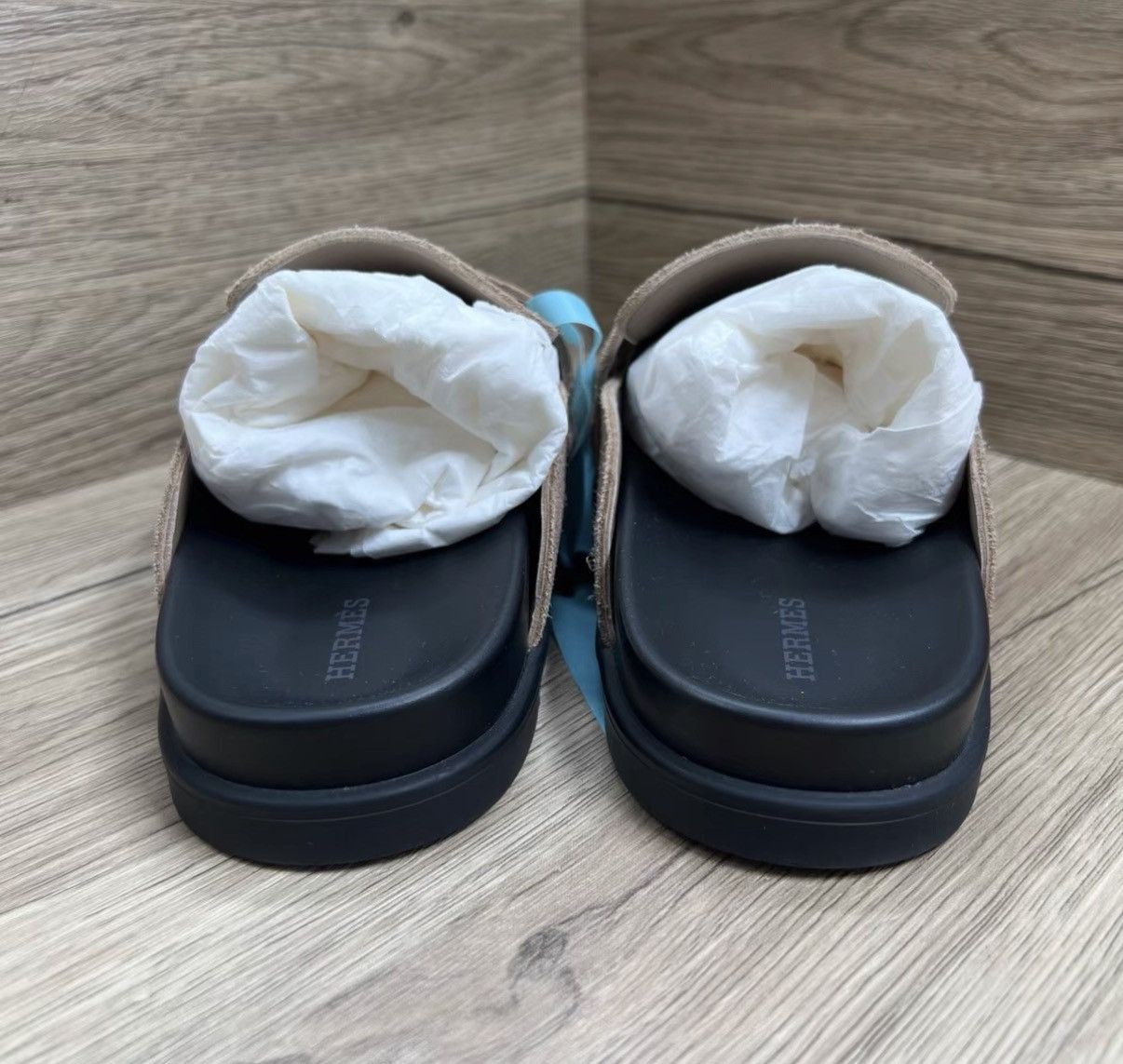 Hermes Hermès Go H Camel Mule Slides J41 Size US 8 / IT 38 - 5 Thumbnail