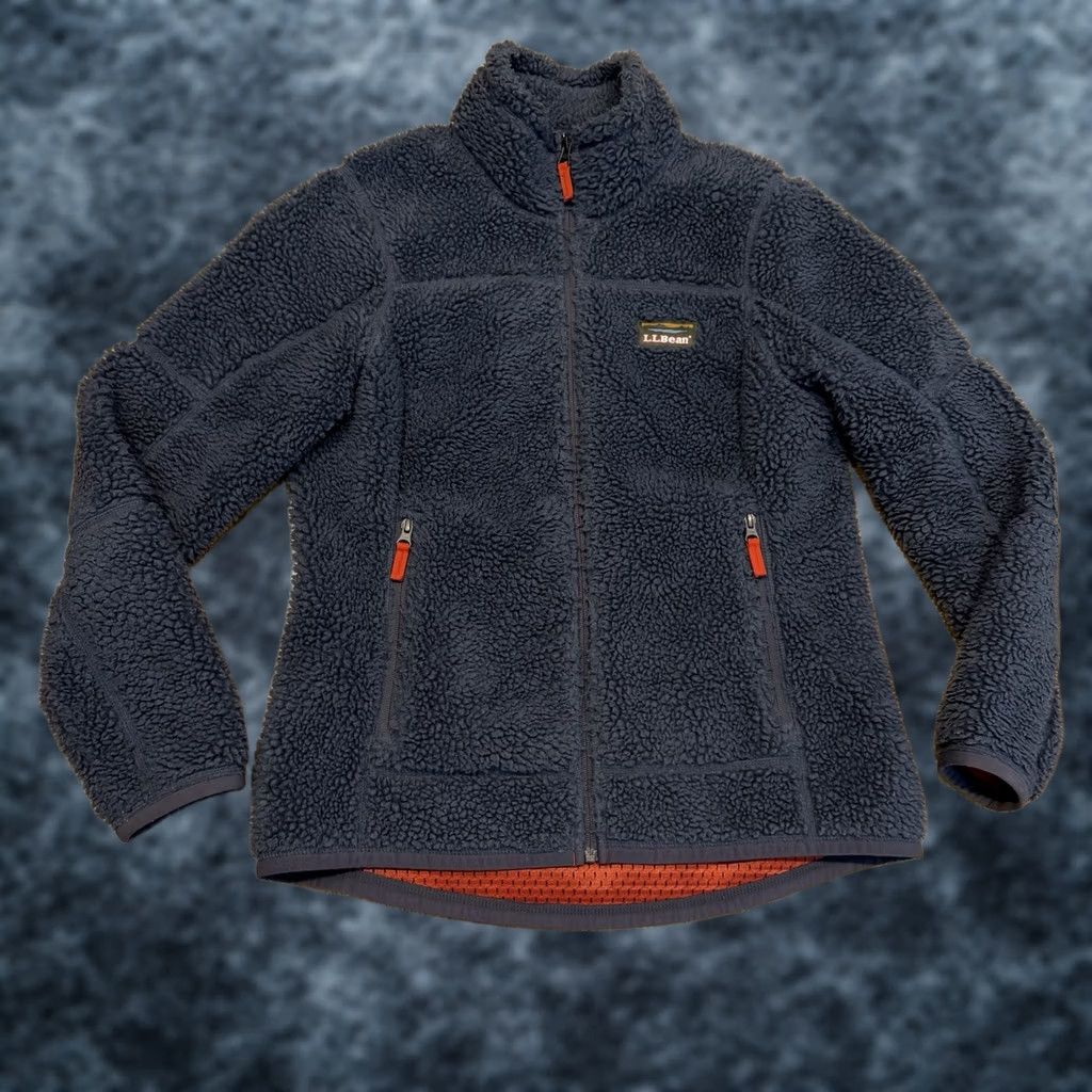 Vintage L.L. Bean Sherpa Fleece Jacket Mens Size Small Blue Full Zip Pile - Activewear Size US S / EU 44-46 / 1 - 1 Thumbnail
