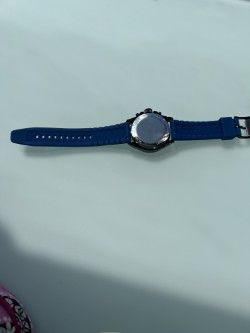 Fossil BLUE FOSSIL WITH TACHYMETER 10ATM WATCH FACE Size ONE SIZE - 2 Thumbnail