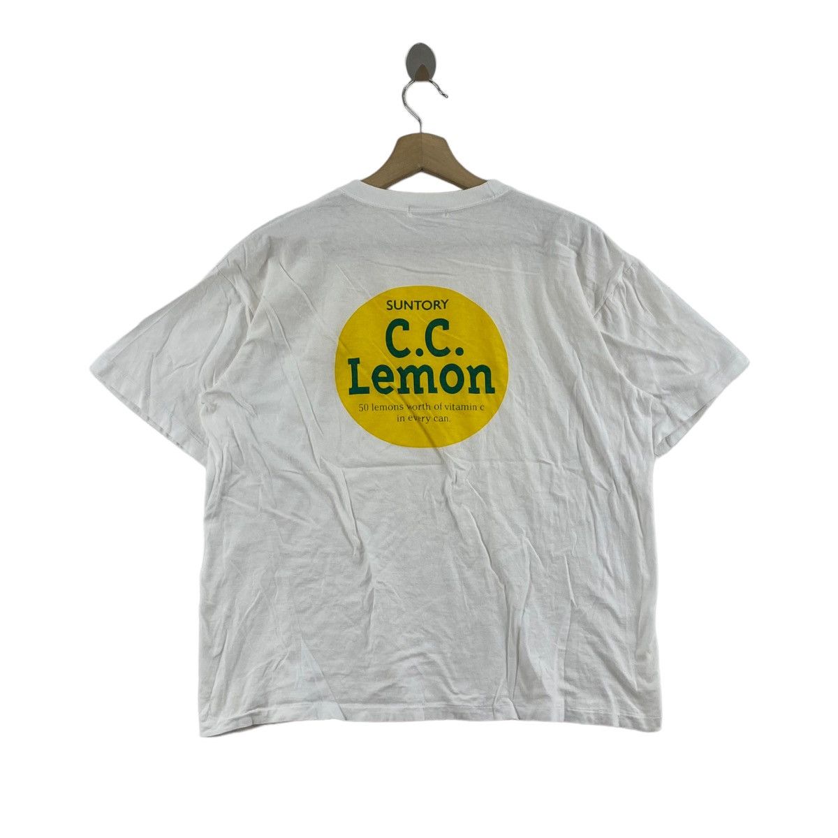 Vintage Vintage SUNTORY CC LEMON Drinks Advertisment Print White Size US M / EU 48-50 / 2 - 1 Thumbnail