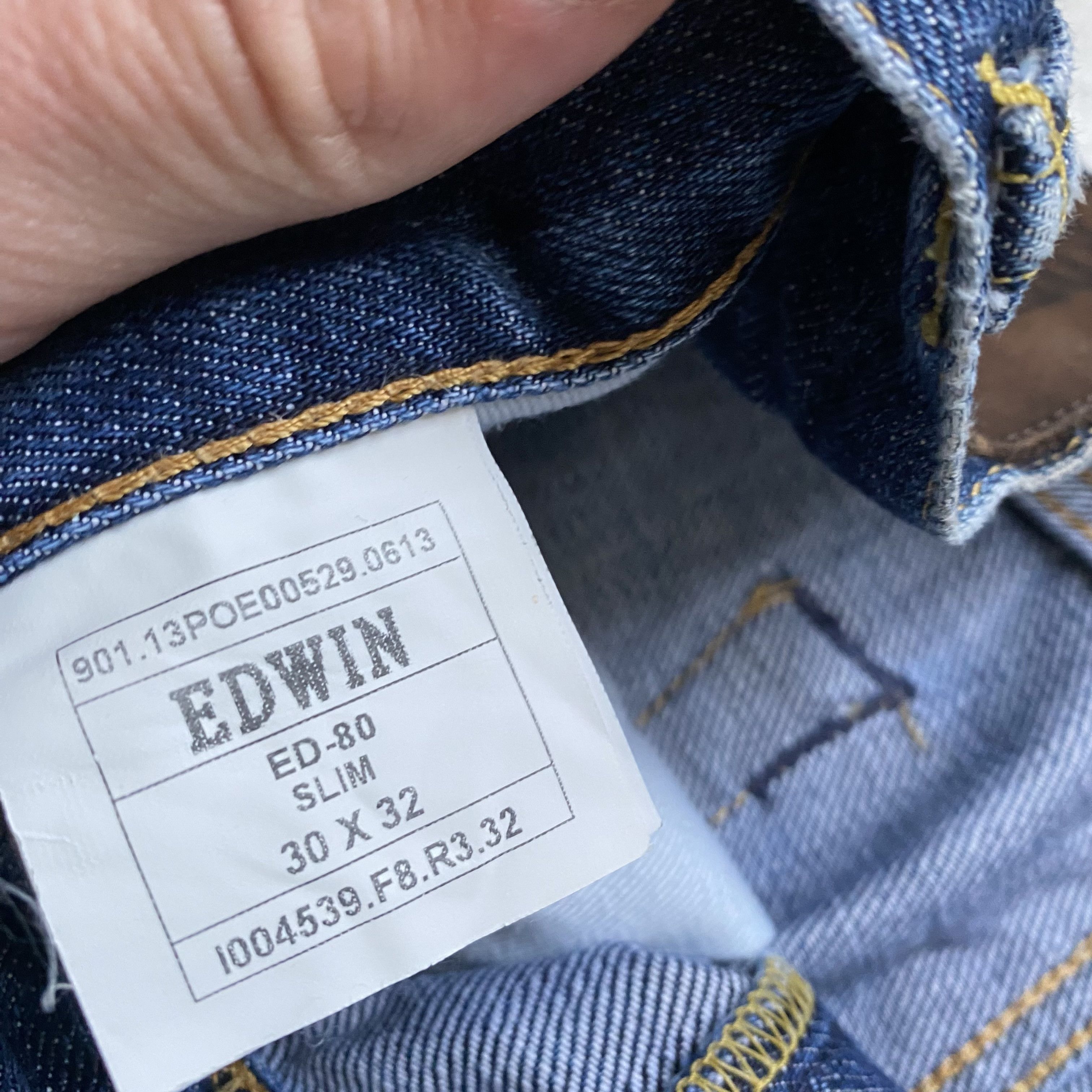 Edwin Vintage Edwin Distressed jeans denim pants Slim ED 80 Size US 30 / EU 46 - 9 Thumbnail