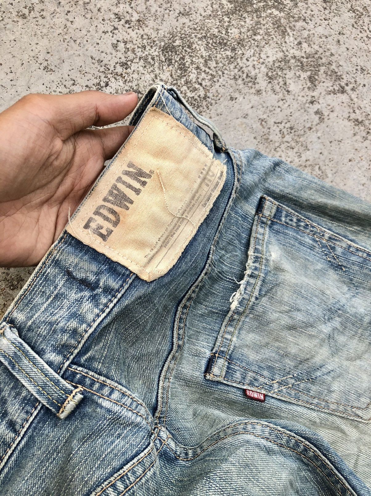 Edwin EDWIN EXCLUSIVE VINTAGE DENIM SHORT Size US 30 / EU 46 - 4 Thumbnail