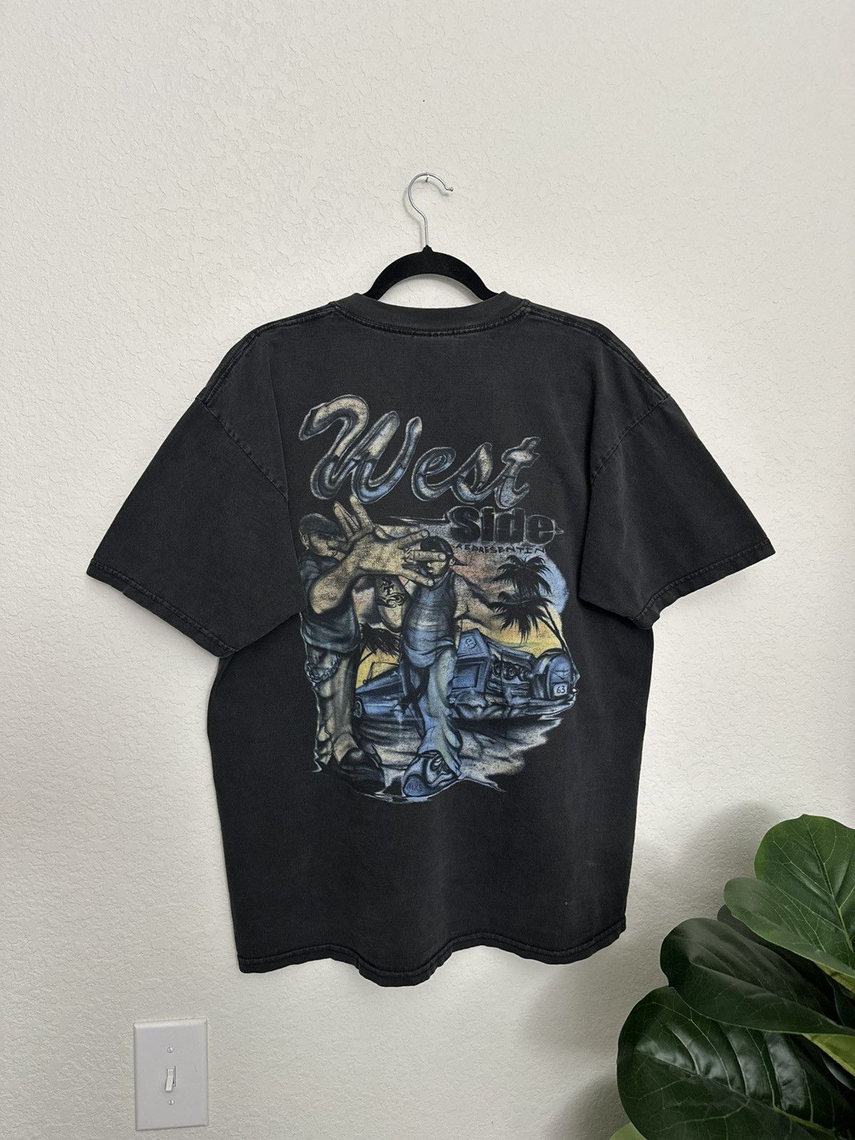 Homies × Rap Tees × Vintage Vintage 90's Chicano Cruisin Low Homies Lowrider XL Rap Tee Size US XL / EU 56 / 4 - 2 Thumbnail