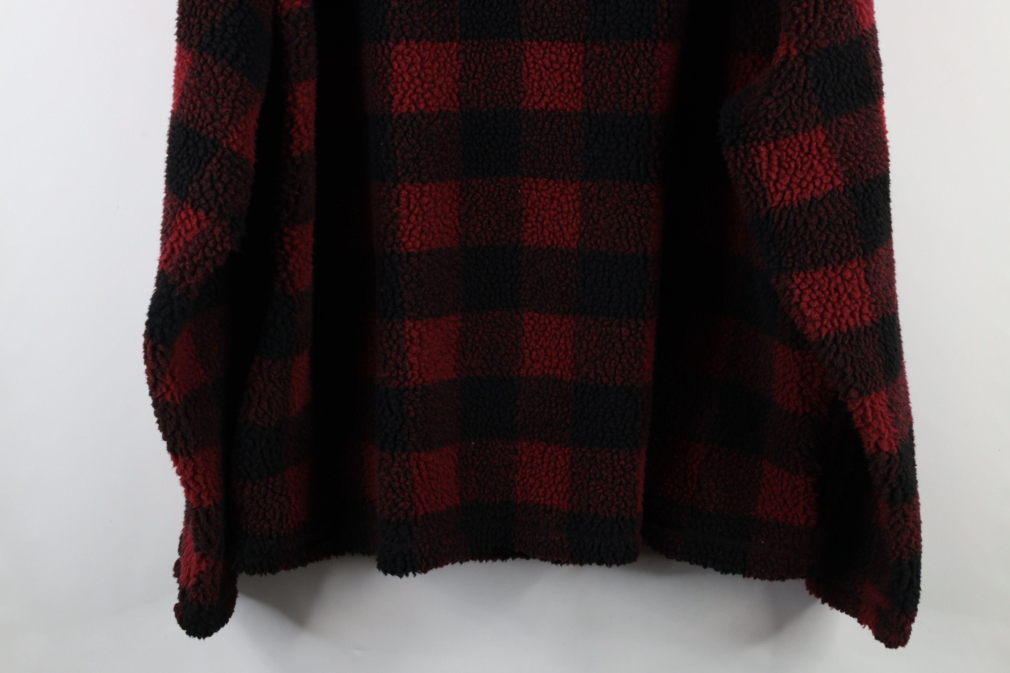Vintage × Wrangler Vintage Wrangler Fleece Half Zip Pullover Sweater Jacket Size US XXL / EU 58 / 5 - 10 Thumbnail