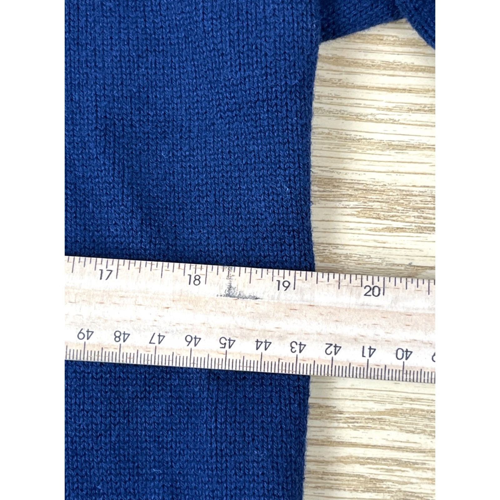 J. Jill Pure Jill Women XS Navy Open Front Cardigan Long Sleeve Sweater Relaxed Fit Size XS / US 0-2 / IT 36-38 - 5 Thumbnail