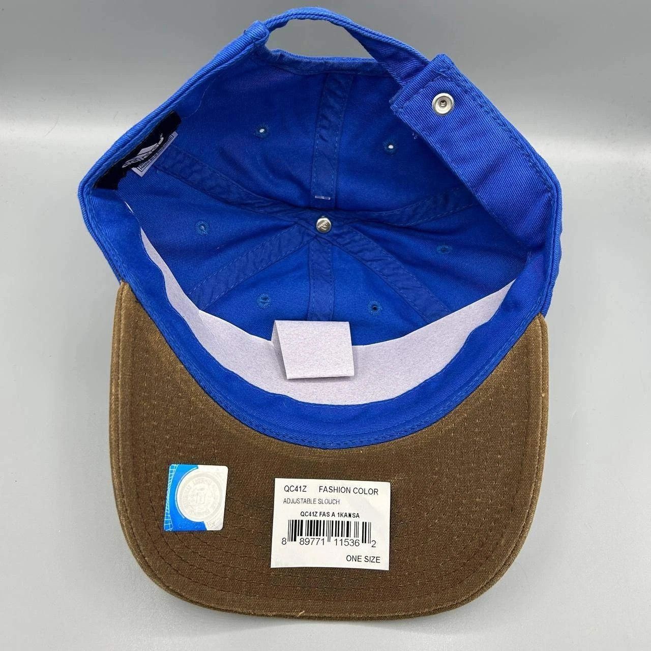 Adidas Kansas Jayhawks Hat Men Embroidered Strap Back Cap Cotton Size ONE SIZE - 2 Thumbnail