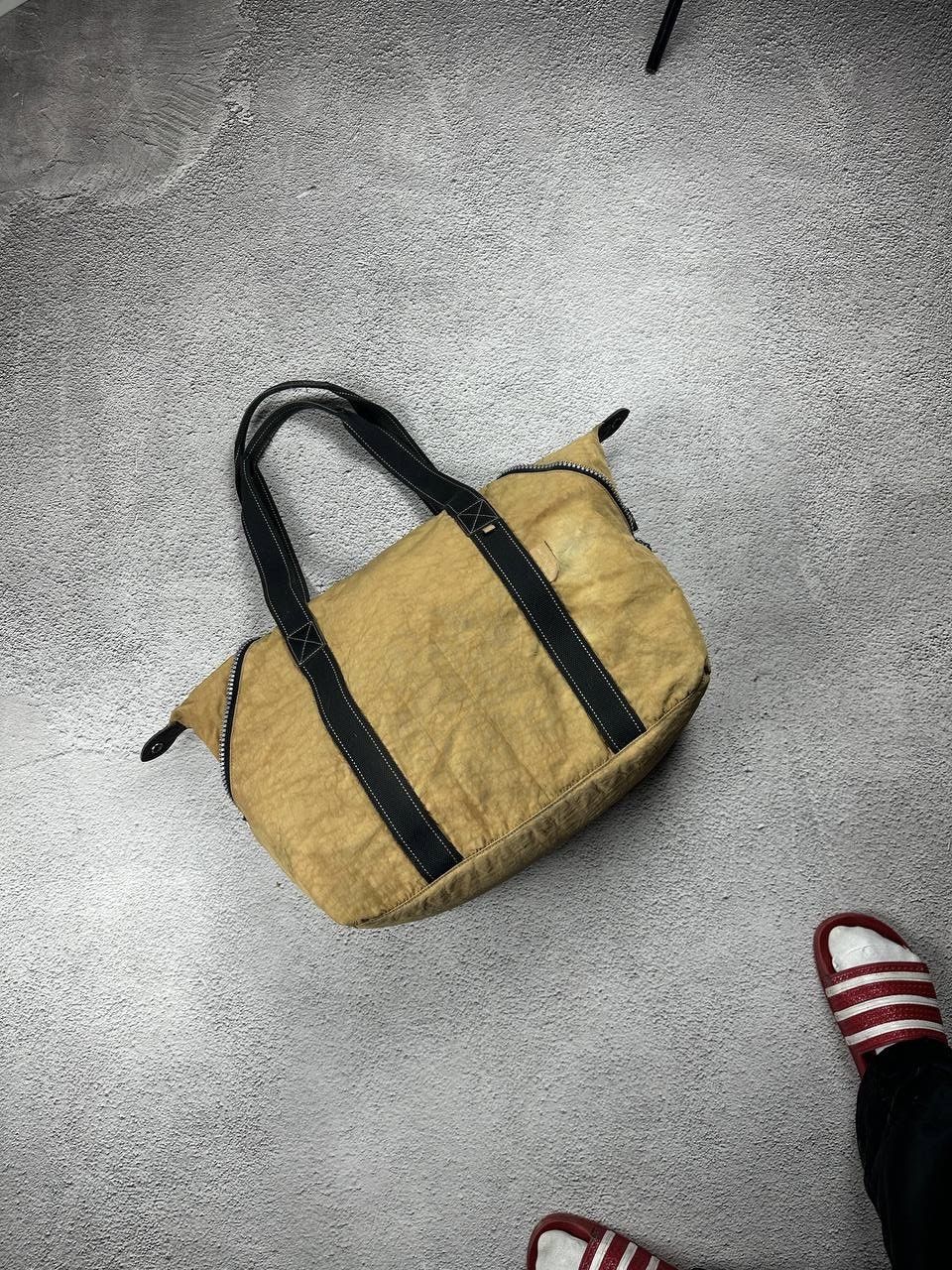 Japanese Brand VTG Diesel Style Bag Nylon Y2K Shoulder Bag Backpack Faded Size ONE SIZE - 2 Thumbnail