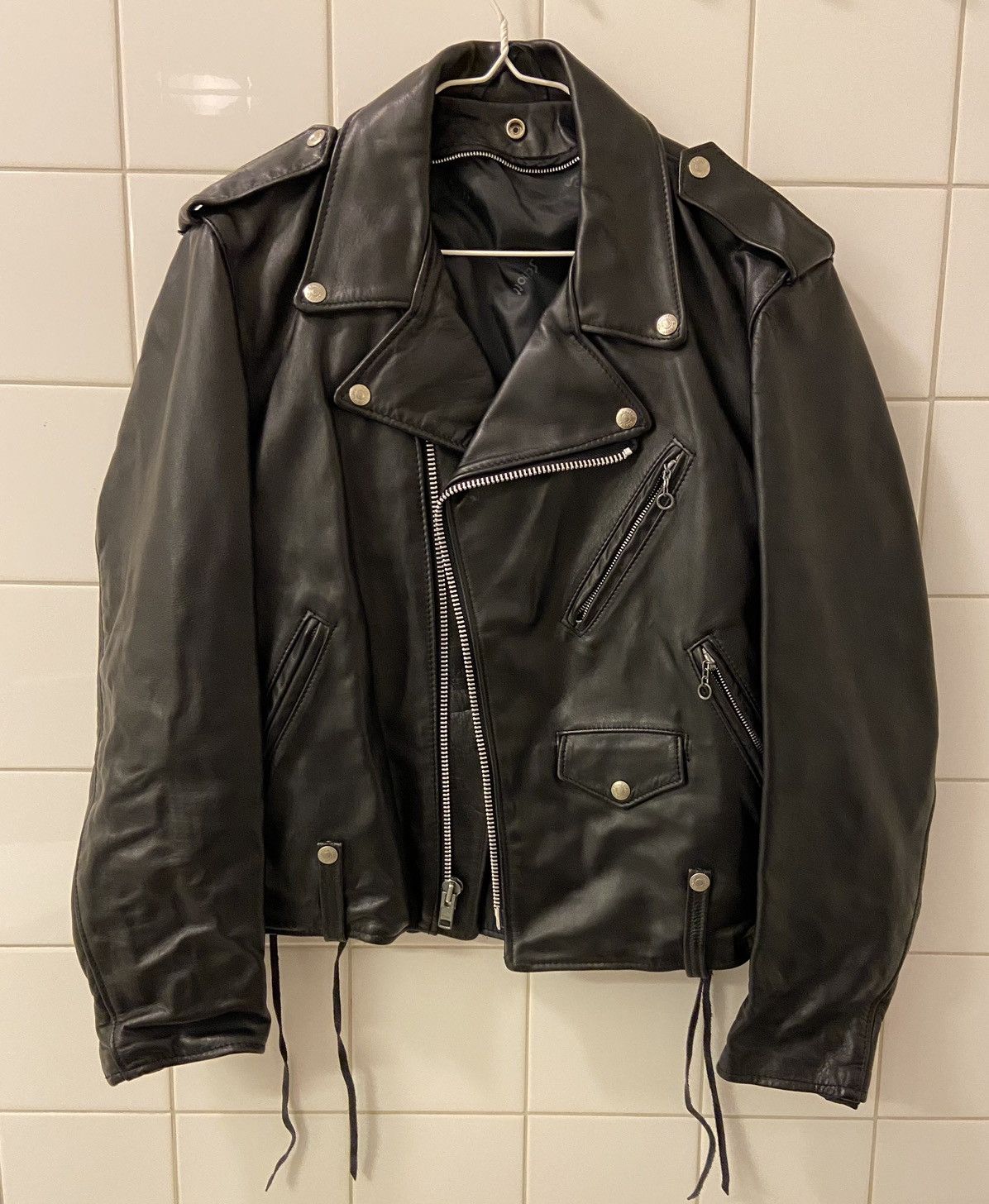 Schott SCOTT vintage perfecto biker leather jacket 125 | Grailed