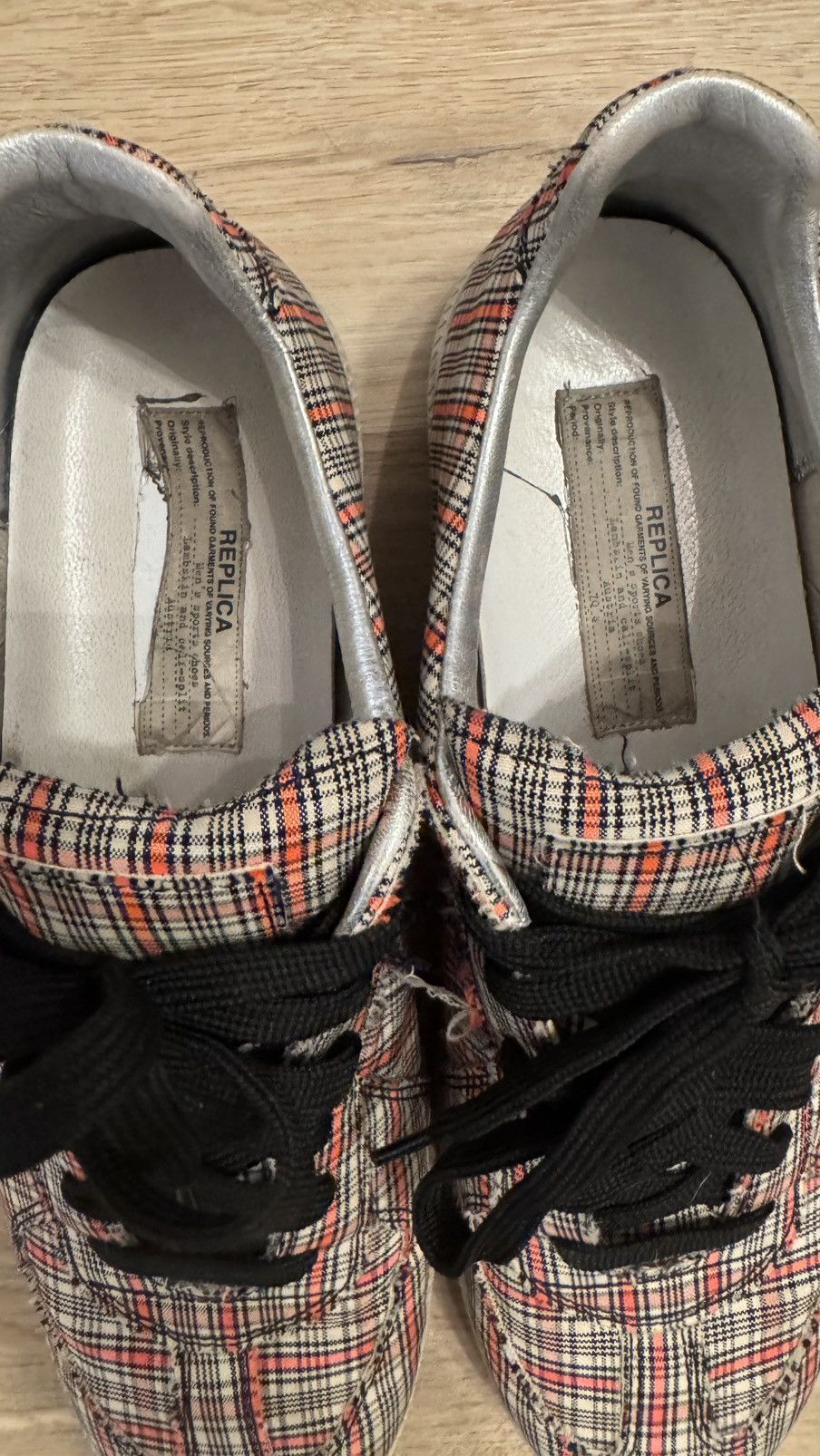 Maison Margiela masion margiela gats plaid Size US 10 / EU 43 - 2 Thumbnail