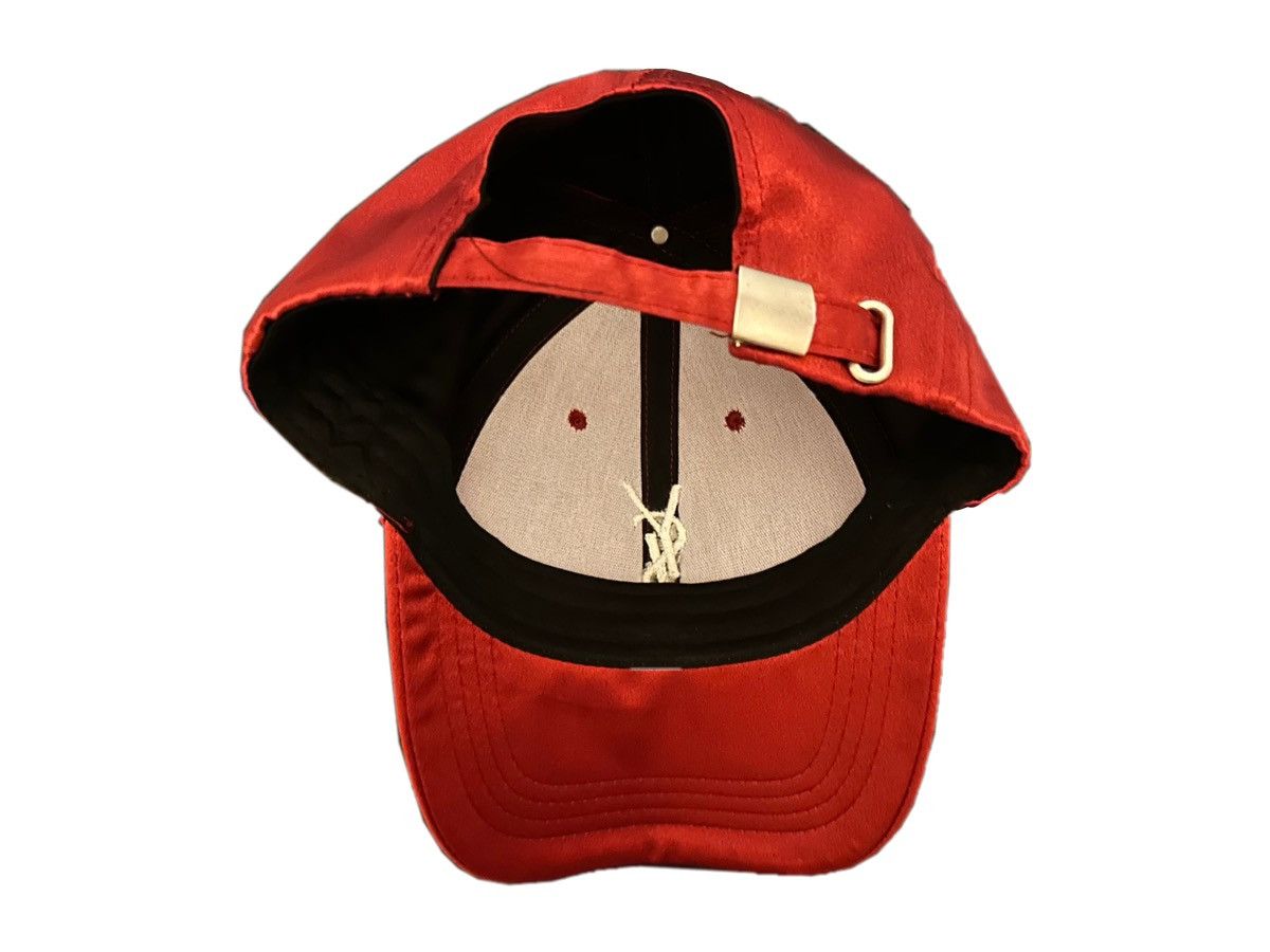Vintage Custom YSL Satin Red Hat Size ONE SIZE - 3 Thumbnail