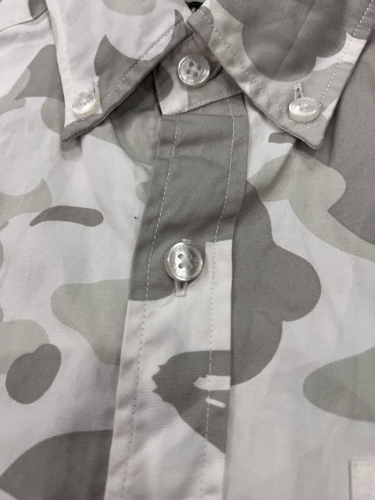 Bape Mr. Bathing Ape Camouflage Button Shirt Size US S / EU 44-46 / 1 - 7 Thumbnail