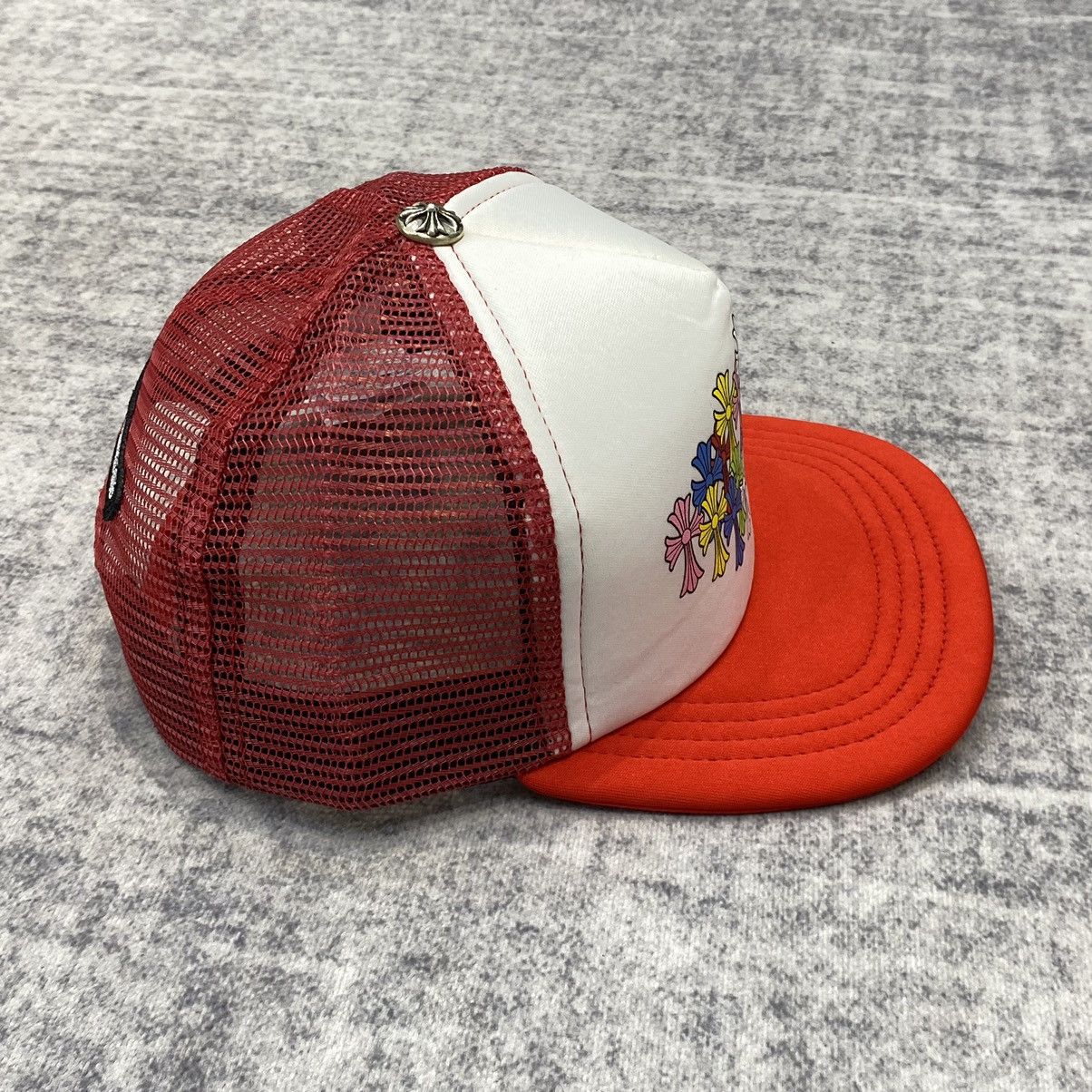 Chrome Hearts Chrome Hearts King Taco Multicolor Cross Trucker Hat Size ONE SIZE - 7 Thumbnail