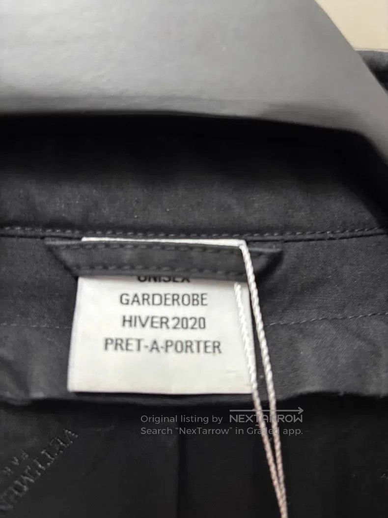 Vetements VETEMENTS Long Double-Breasted Windbreaker Jacket Size US XS / EU 42 / 0 - 6 Thumbnail