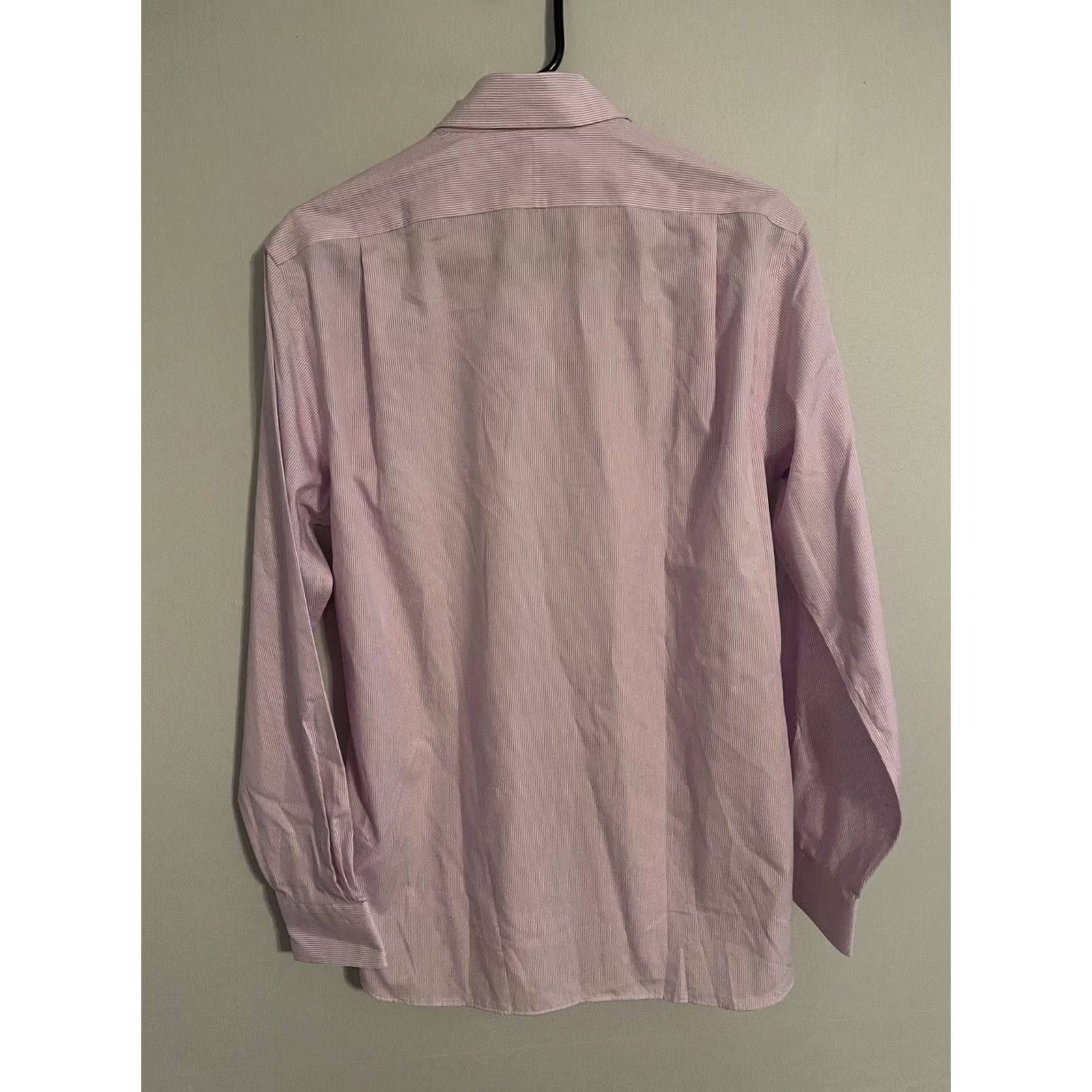 Polo Ralph Lauren Polo Ralph Lauren Mens Dress Shirt Classic Fit Easy Care Pink Stripe 15.5 34/35 New Size 42R - 4 Thumbnail