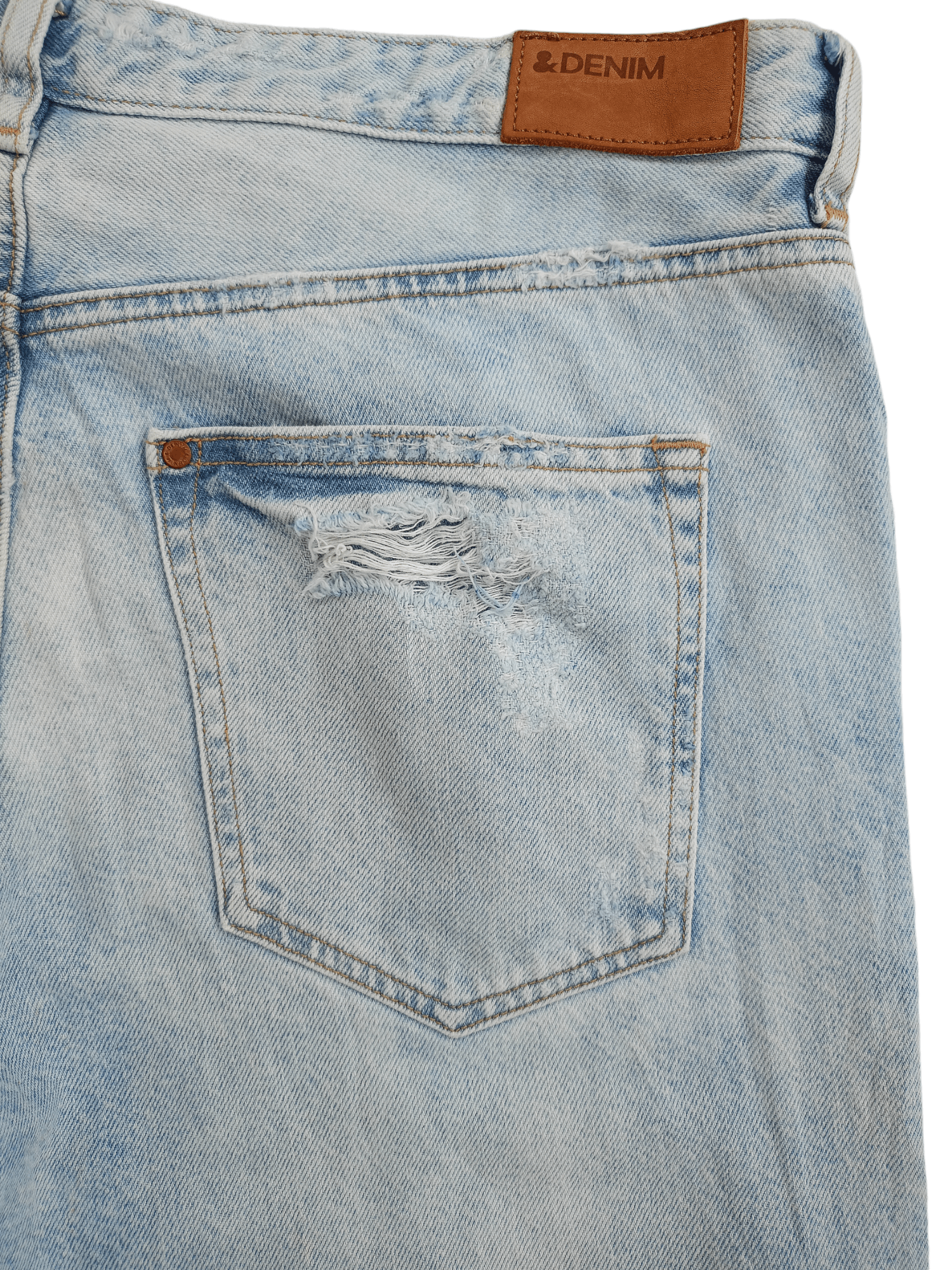 H&M & DENIM by H&M Boyfriend Distressed Streetwear Size 28" / US 6 / IT 42 - 24 Thumbnail