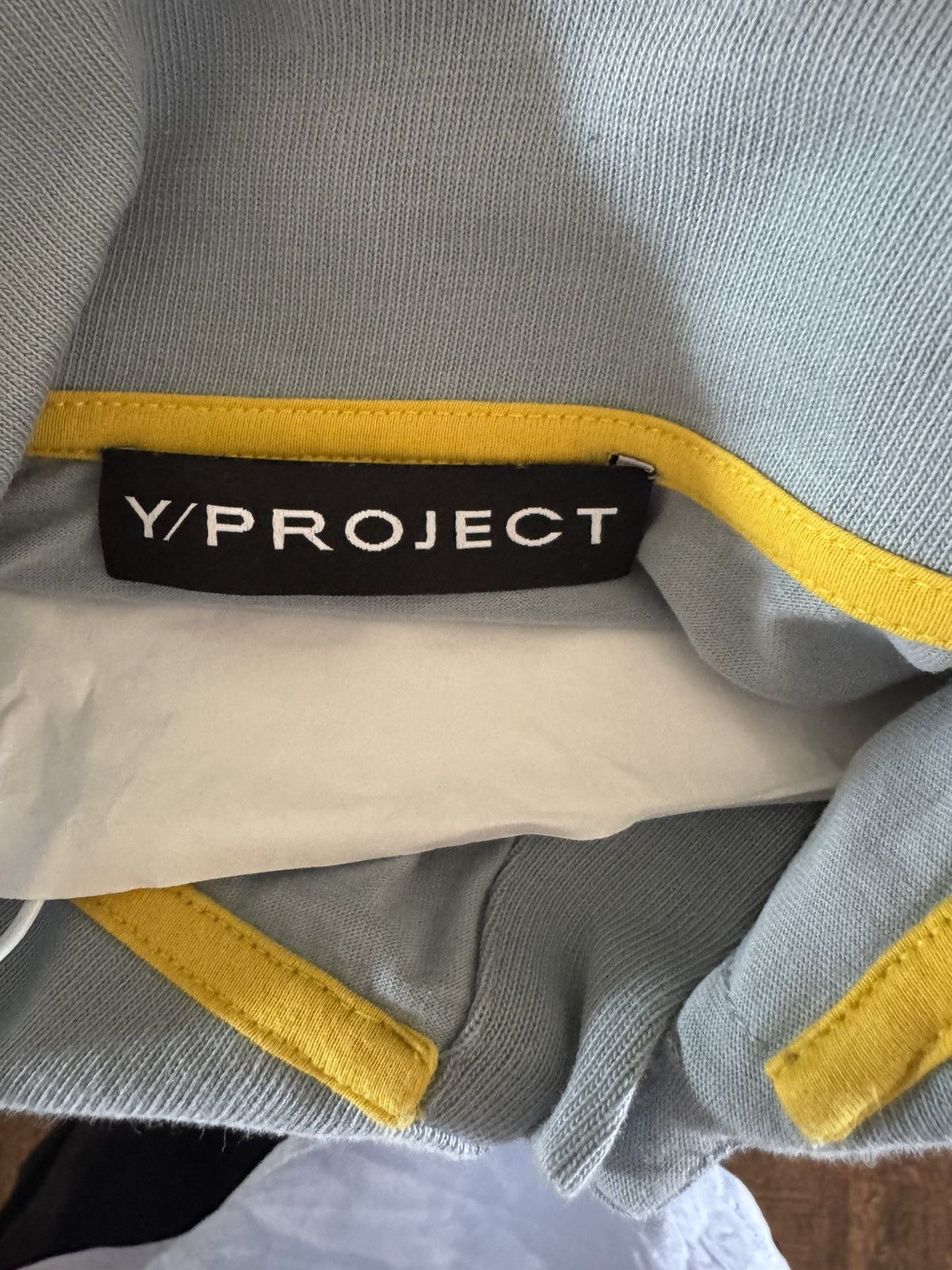 Y/Project Y/Project Light Blue Infinity Polo Shirt Size US XL / EU 56 / 4 - 5 Thumbnail