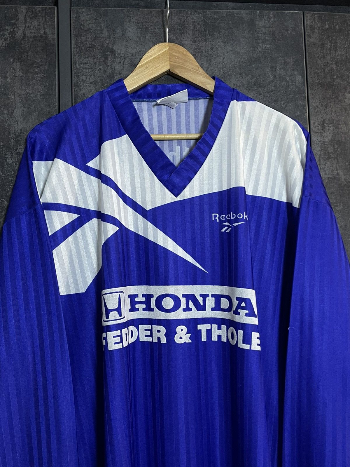 Reebok Sick Vintage 90s Reebok Honda Racing Soccer Jersey CPFM F1 Size US L / EU 52-54 / 3 - 5 Thumbnail