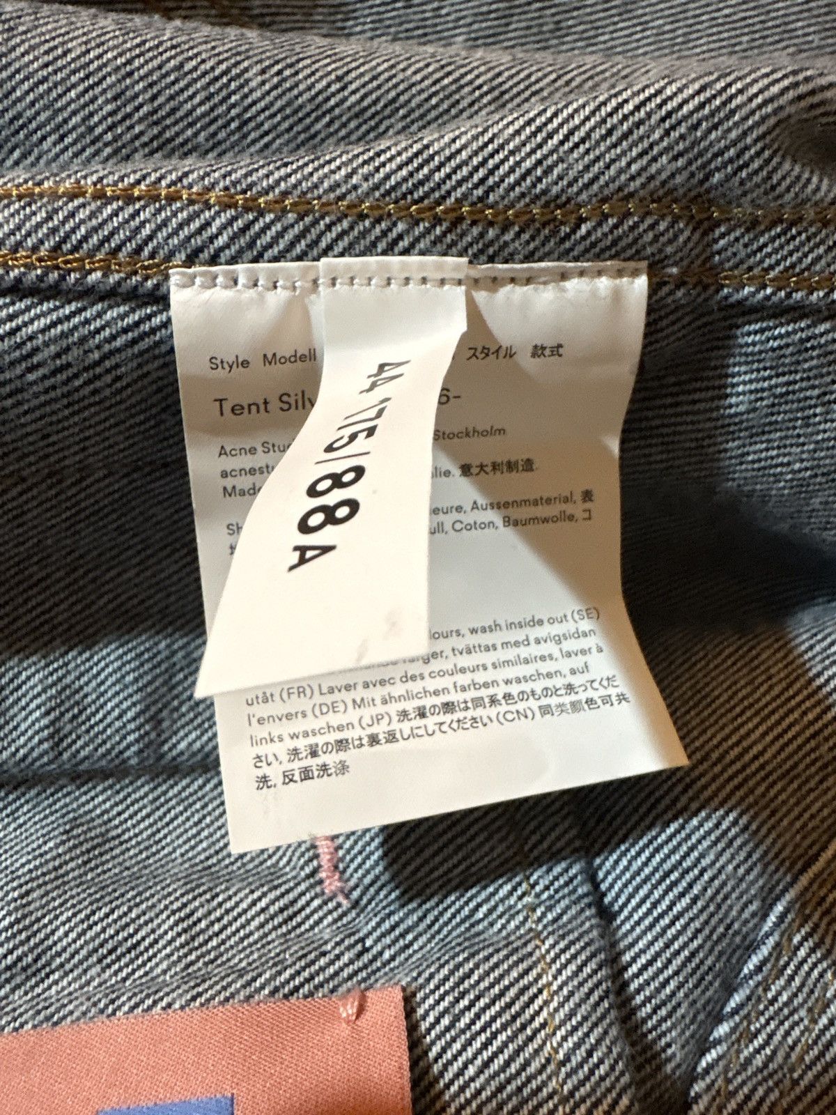 Acne Studios Chrome Acne Studios Denim Jacket Size US M / EU 48-50 / 2 - 5 Thumbnail