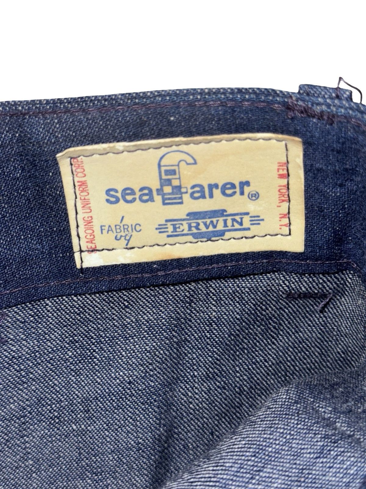 Vintage Vintage 70s US Navy Seafarer Bell Bottom Denim Pants USA 31 Size US 31 - 11 Thumbnail